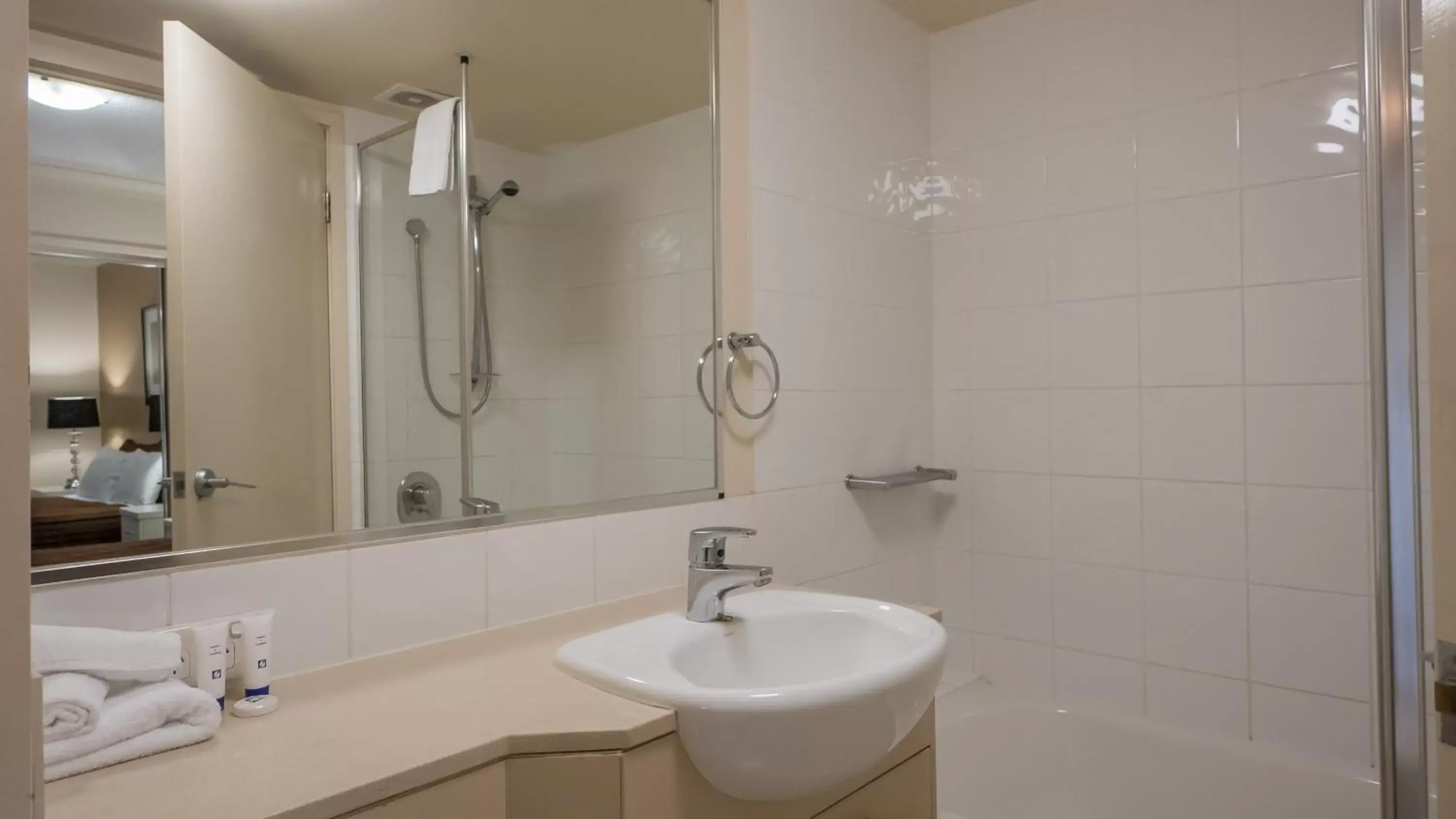 Bathroom in Inn on the Park Apartments