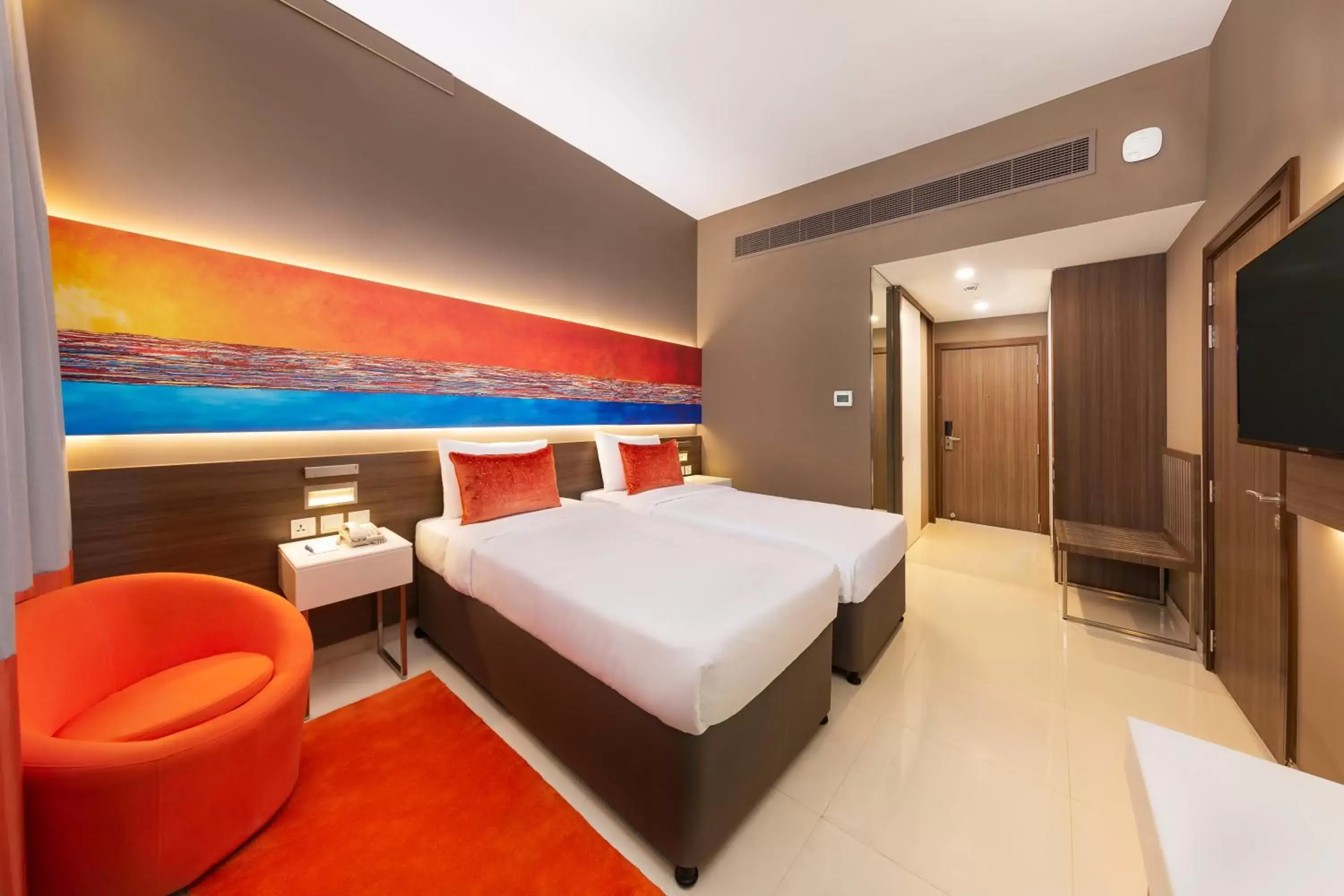 Bed in Citymax Hotel Al Barsha