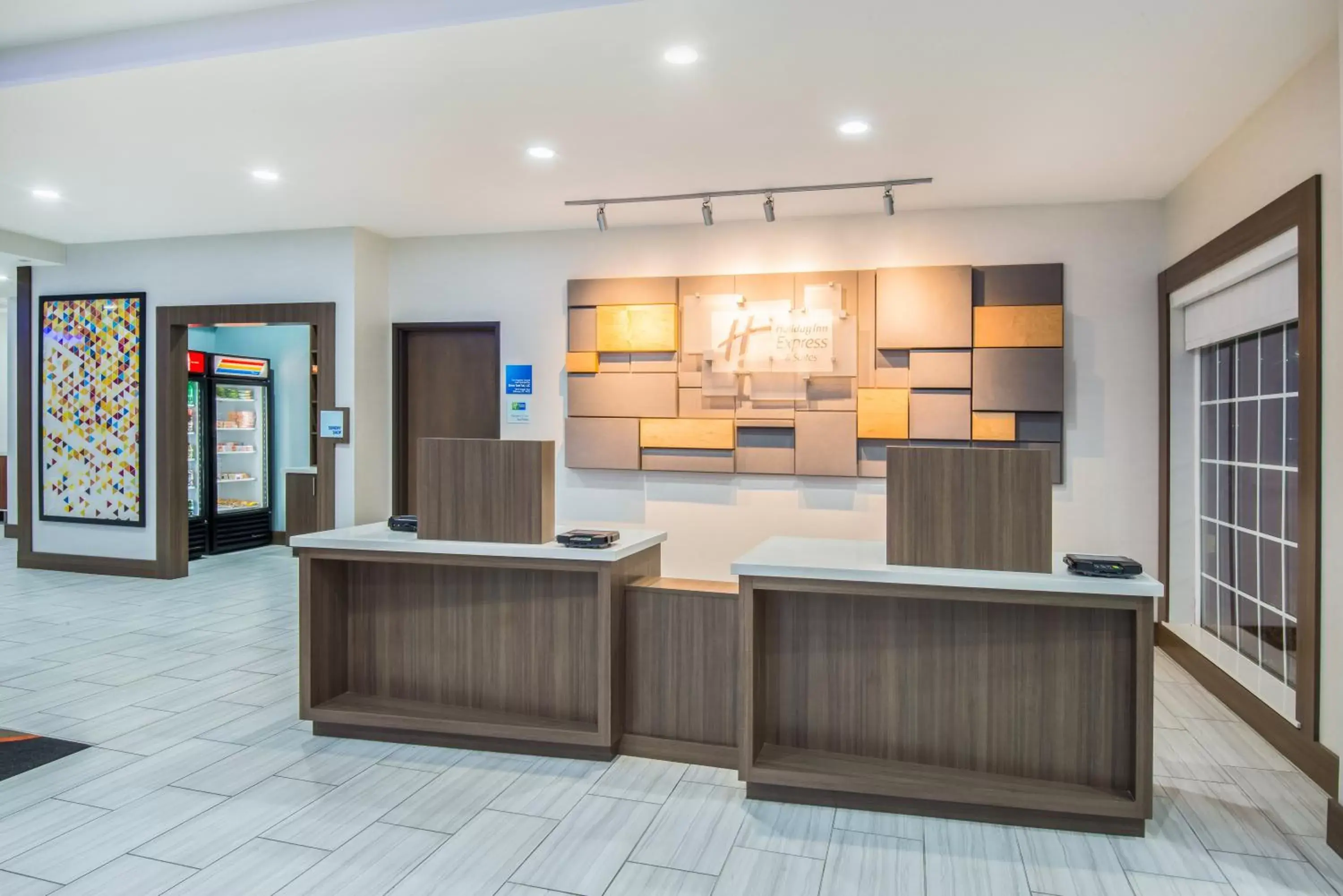 Property building, Lobby/Reception in Holiday Inn Express & Suites Stillwater - University Area, an IHG Hotel