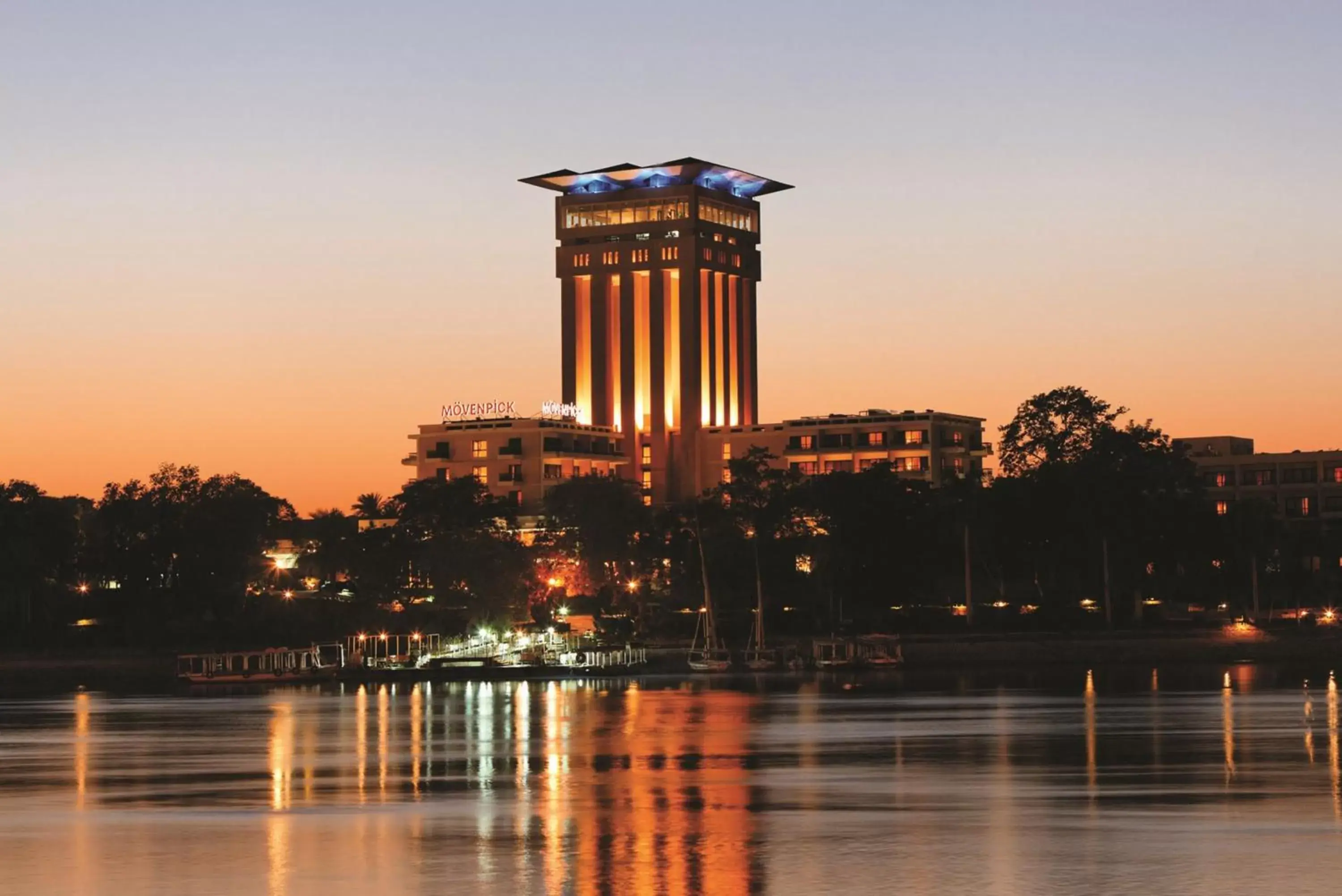 Facade/entrance in Mövenpick Resort Aswan