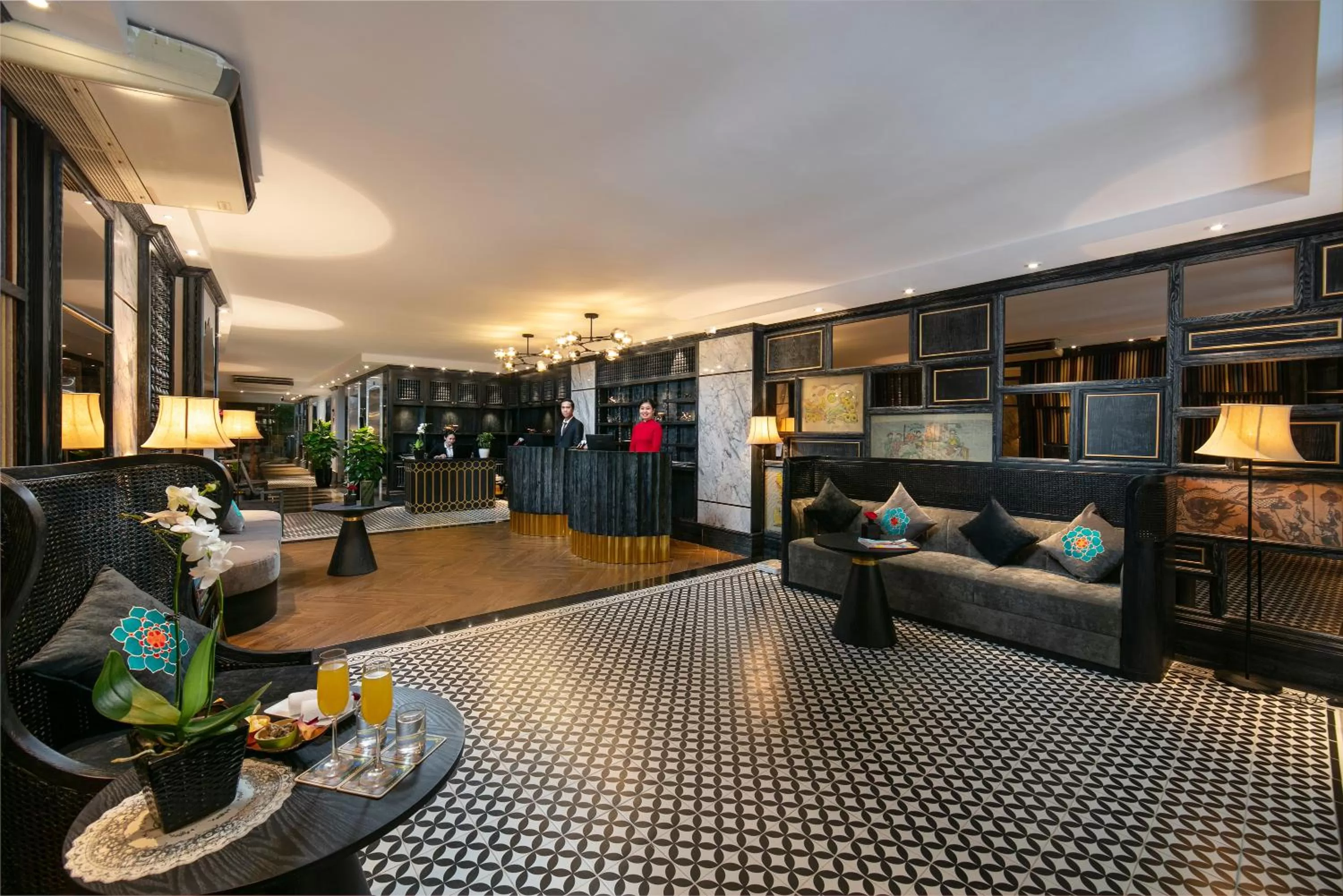 Property building in Shining Central Hotel & Spa