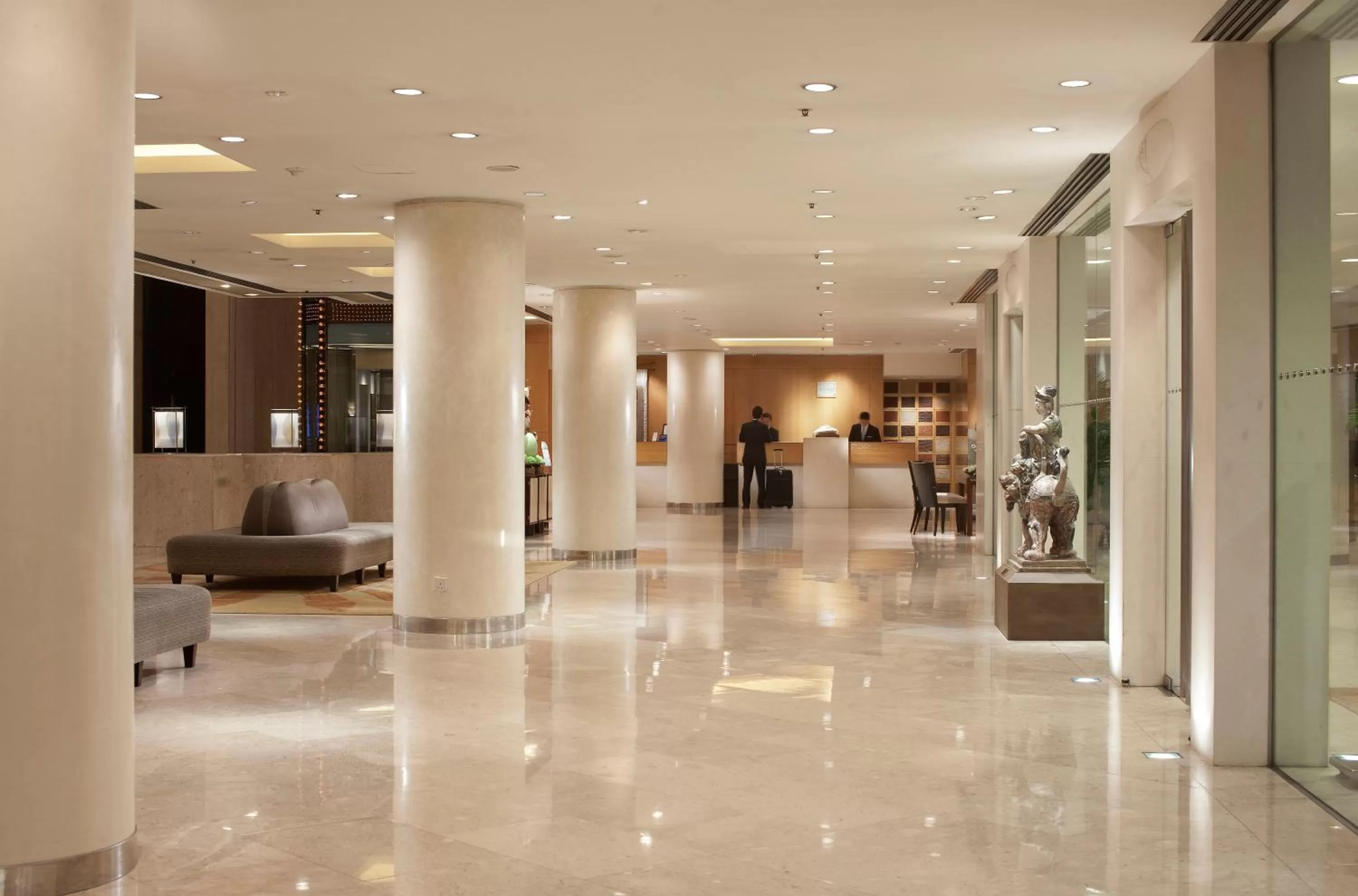 Lobby or reception in The Royal Garden