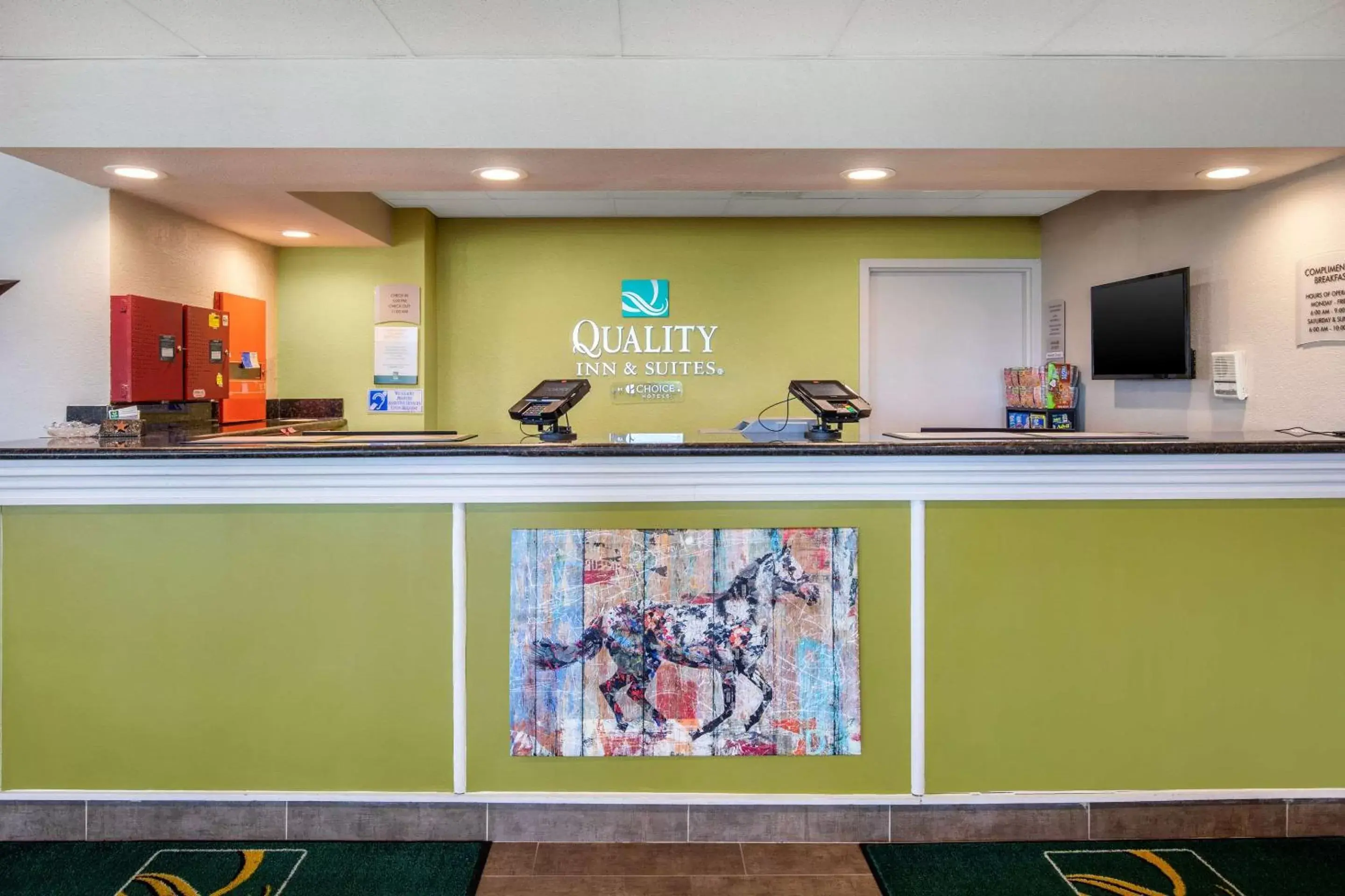 Lobby or reception, Lobby/Reception in Quality Inn West Fort Worth