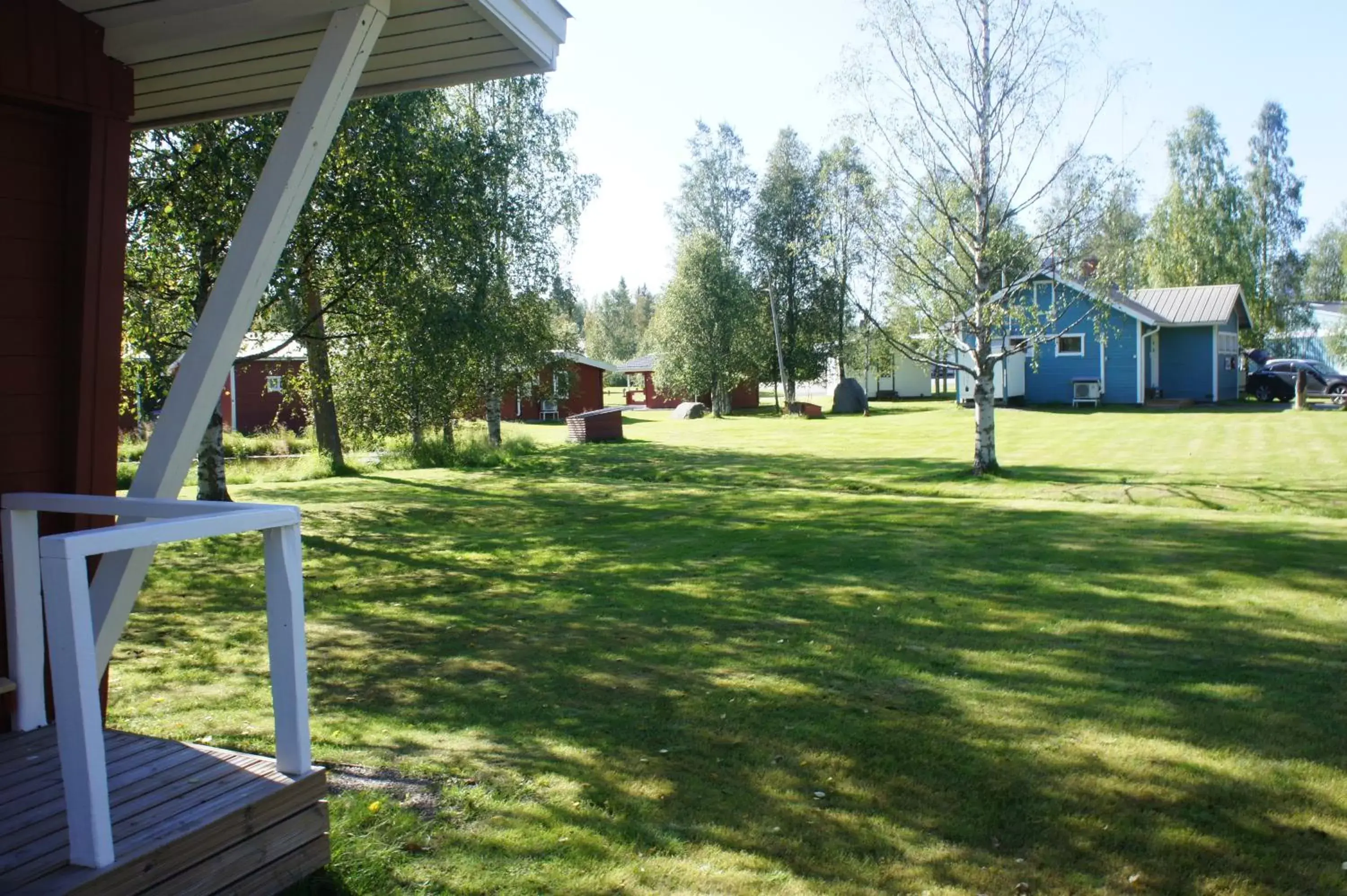 Property building, Garden in Motelli Rovaniemi