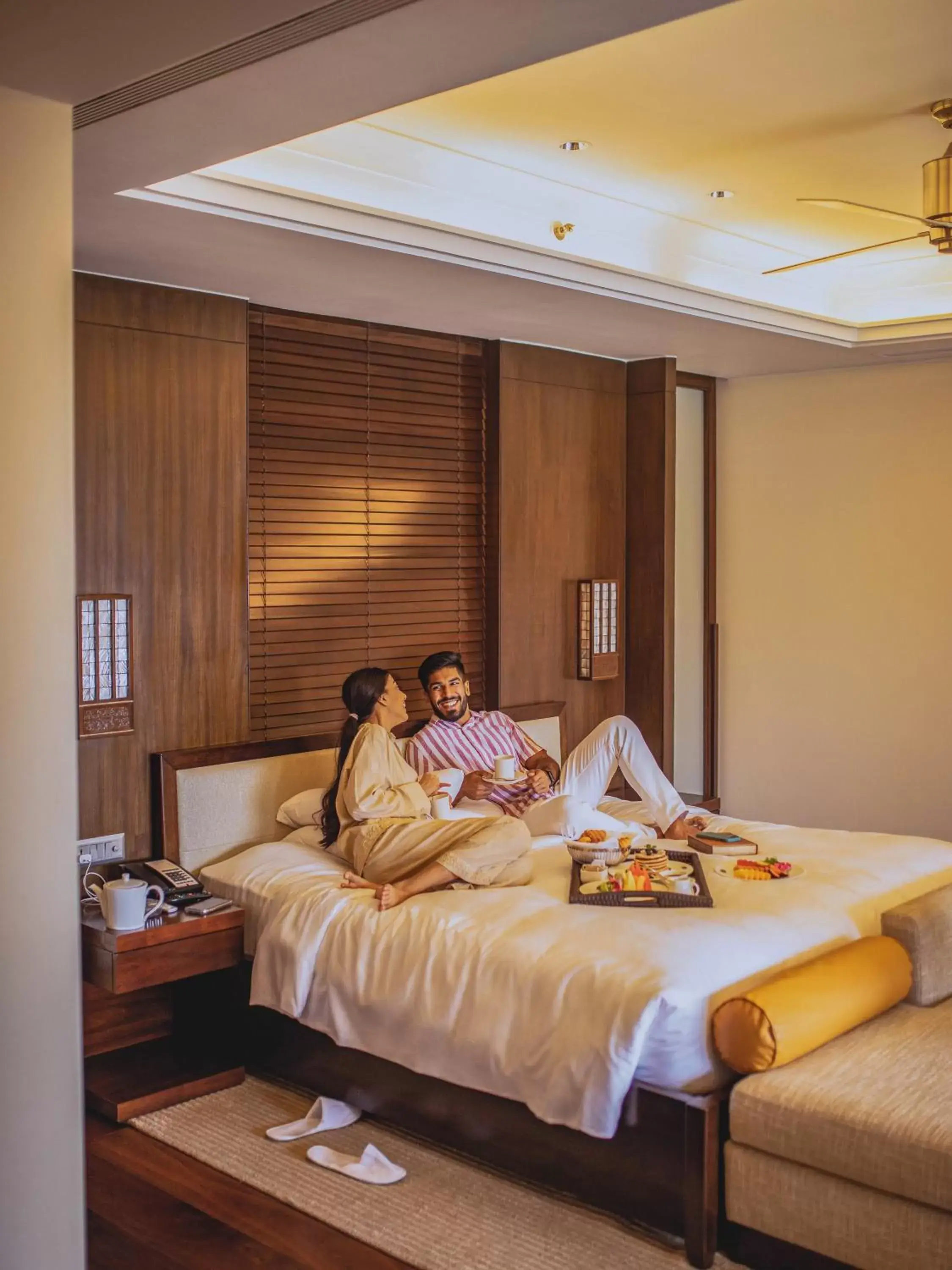 Bedroom in Grand Hyatt Goa