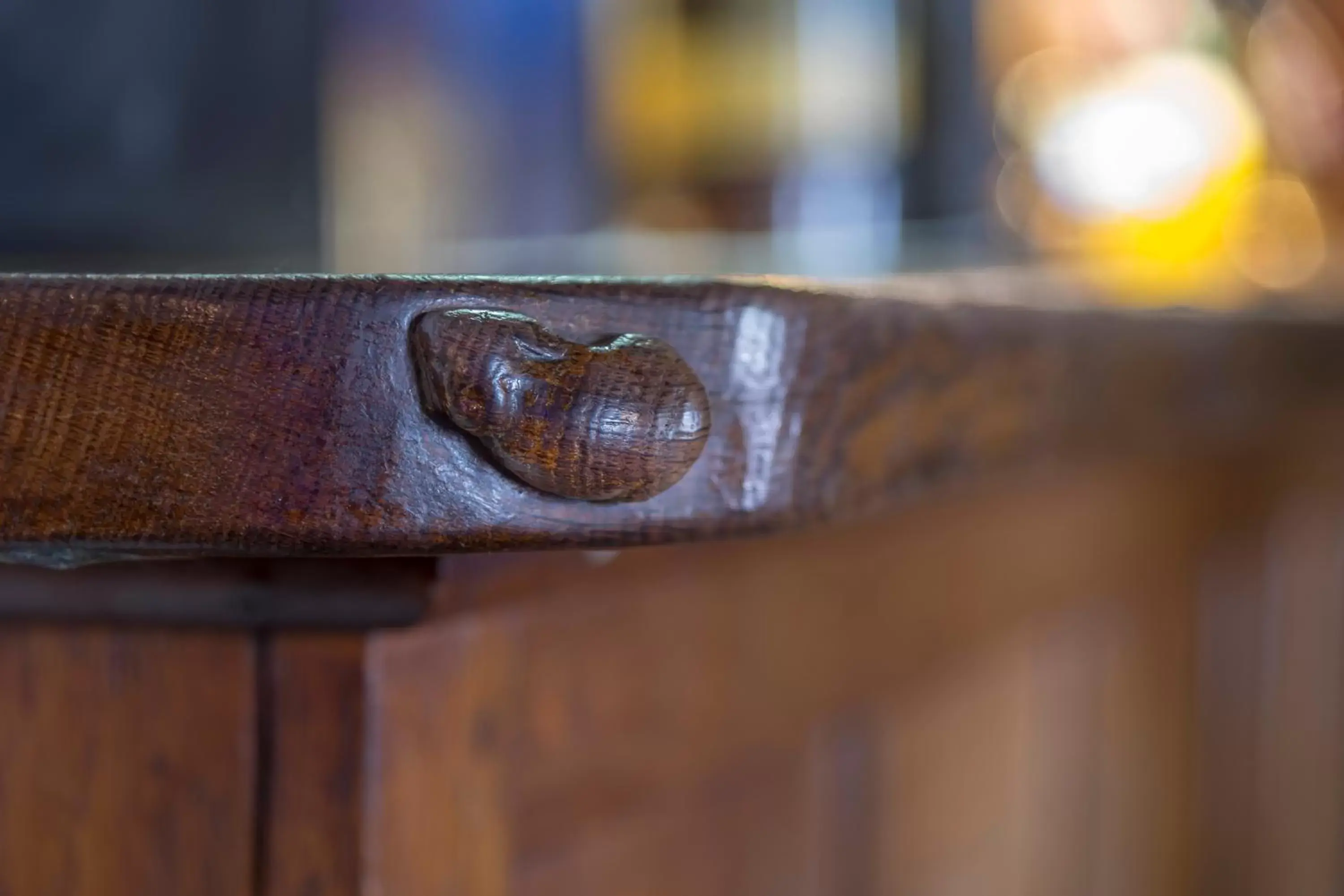 Decorative detail in The Feathers Hotel, Helmsley, North Yorkshire