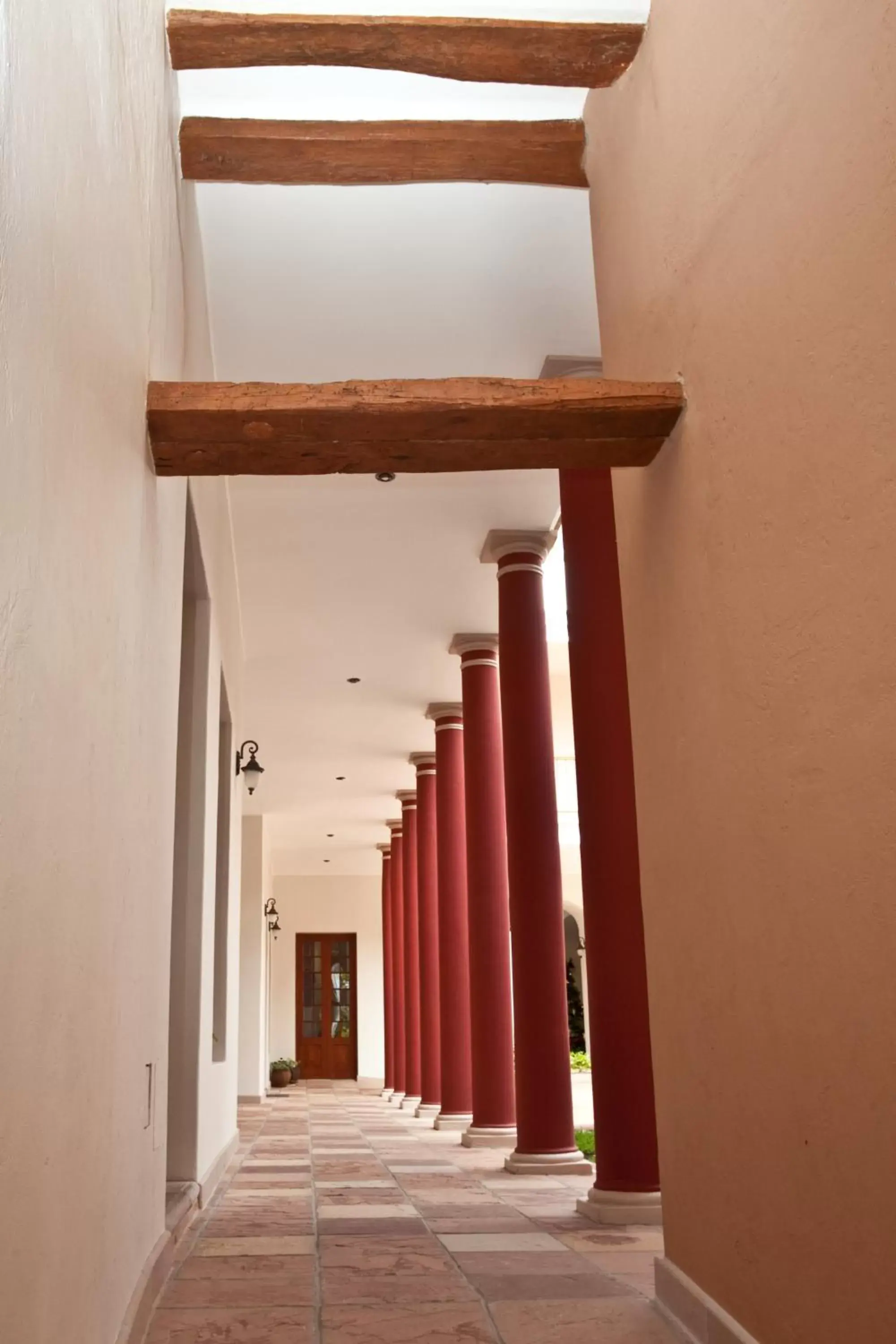 Patio in Hotel Villa Antigua