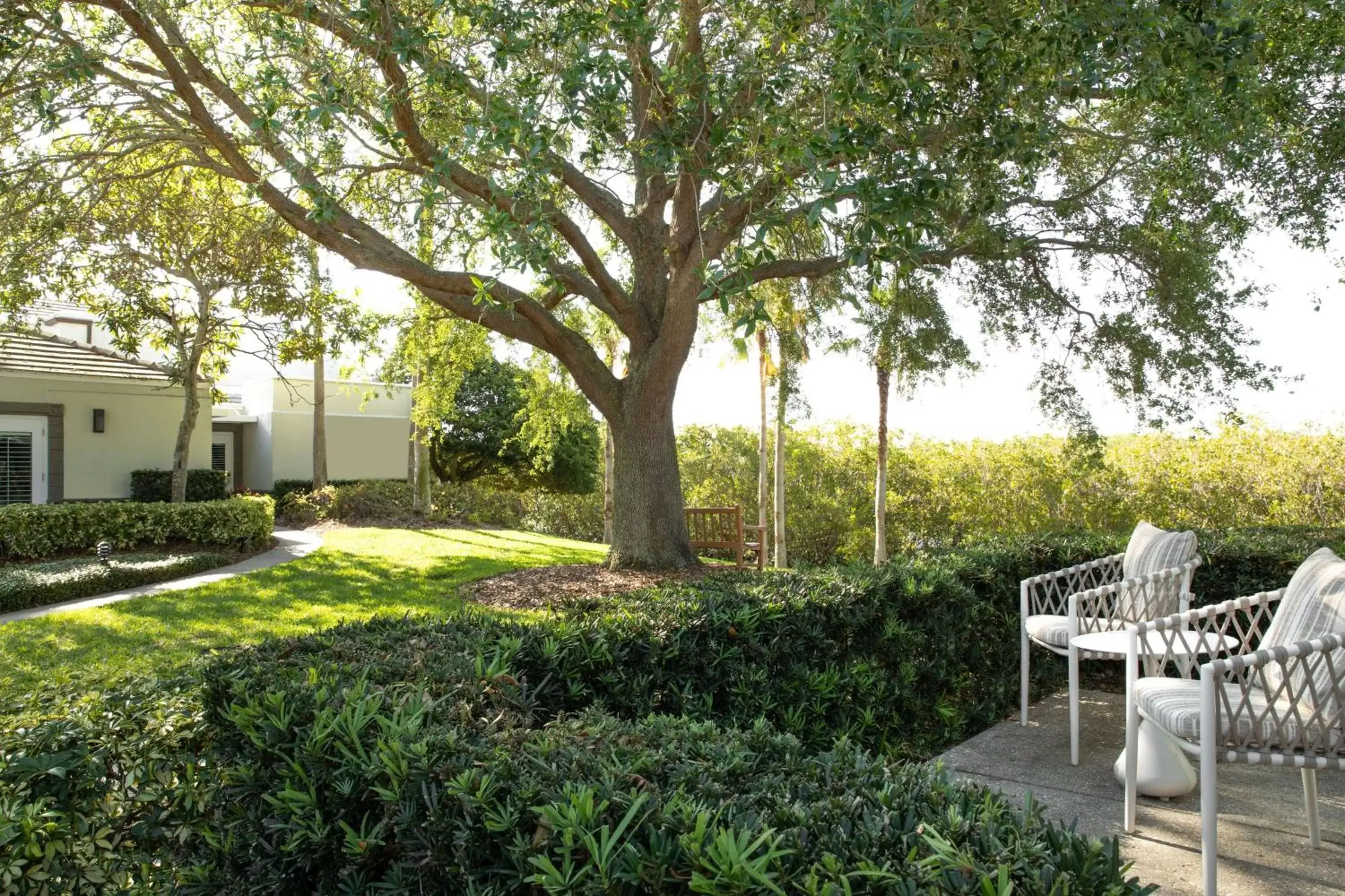 Patio, Garden in Grand Hyatt Tampa Bay