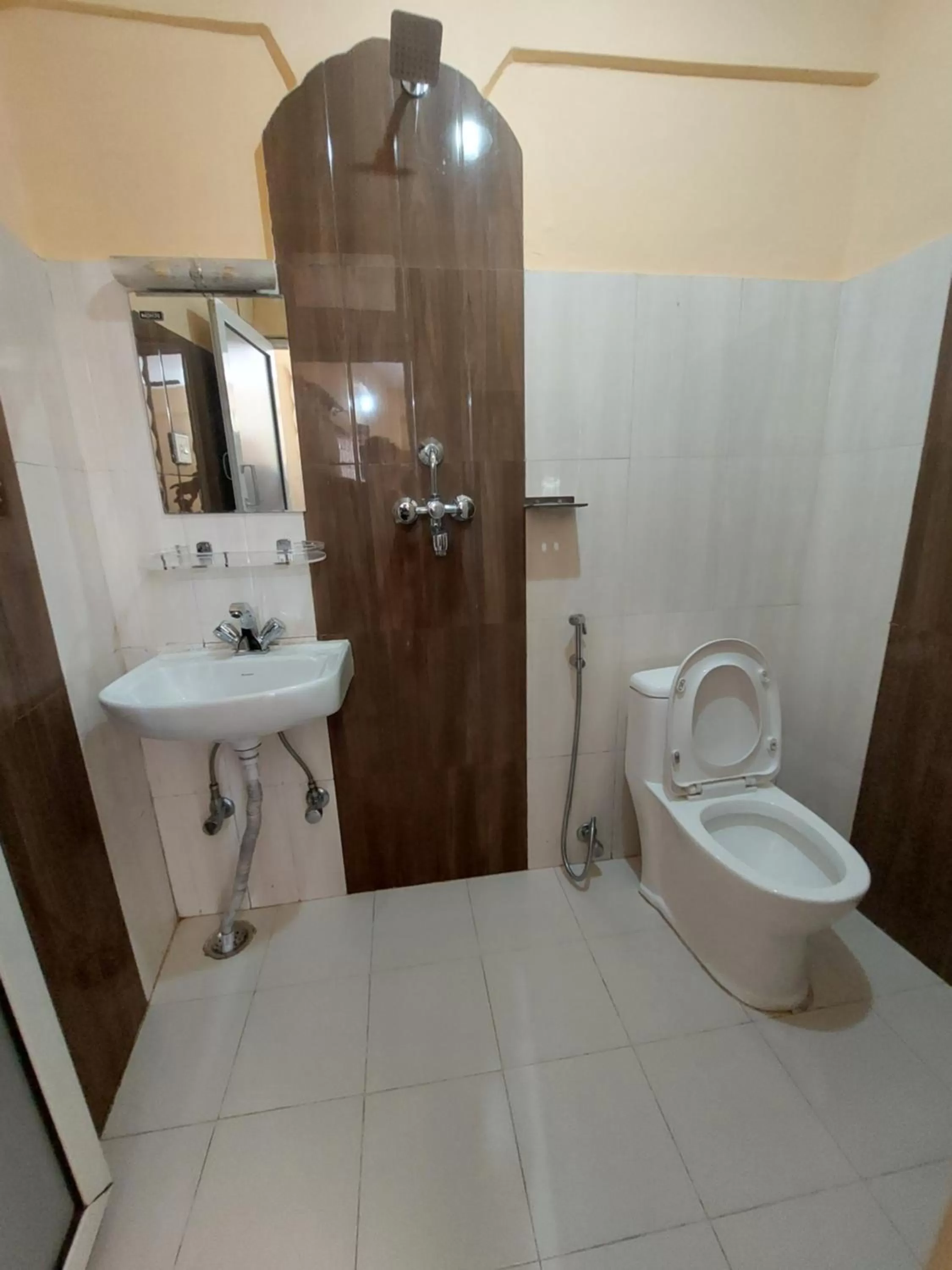 Shower in Golden Lake