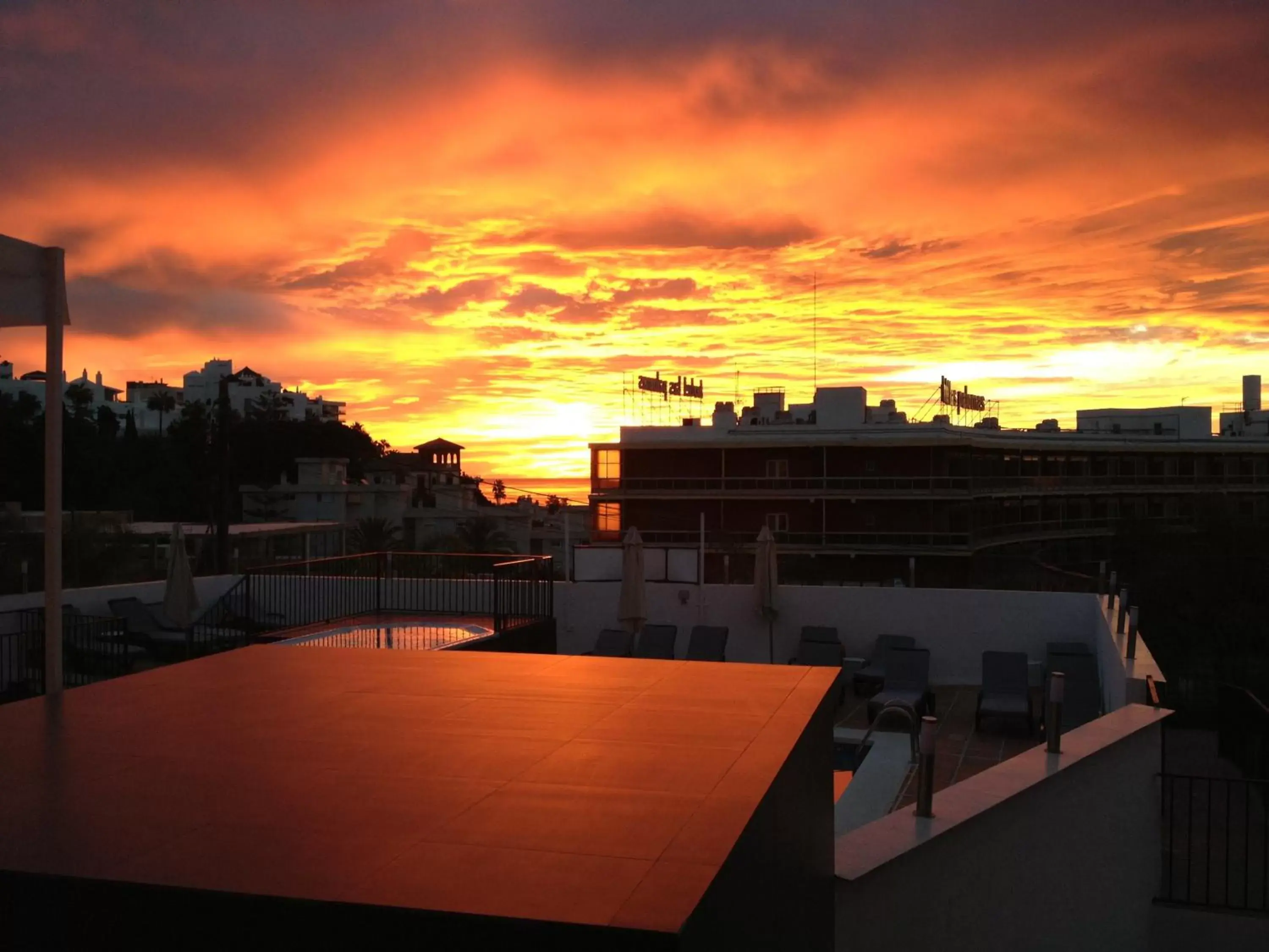 View (from property/room), Sunrise/Sunset in Hotel Natursun