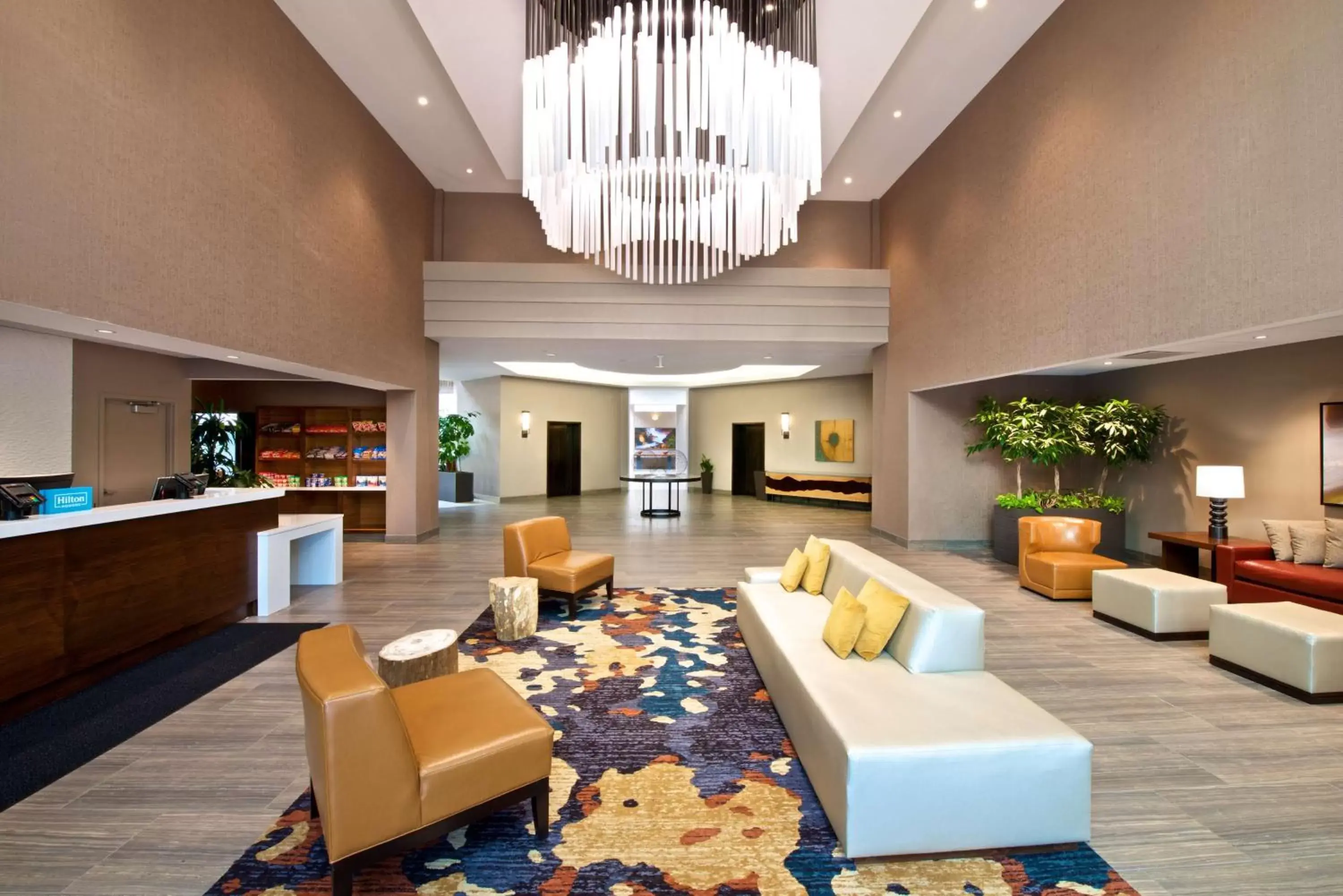 Lobby or reception, Lounge/Bar in Embassy Suites by Hilton Seattle North Lynnwood