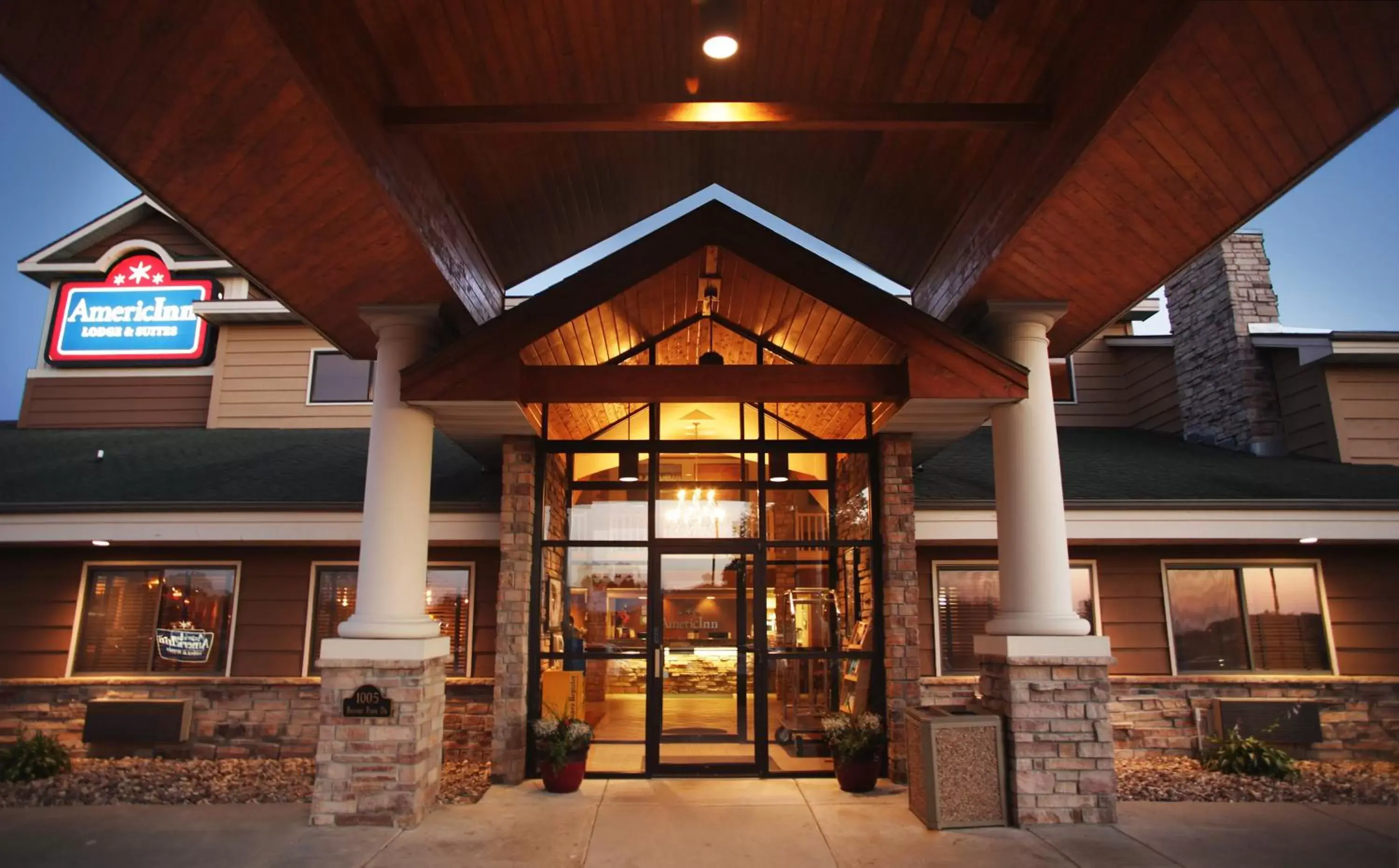 Facade/entrance in AmericInn by Wyndham Okoboji