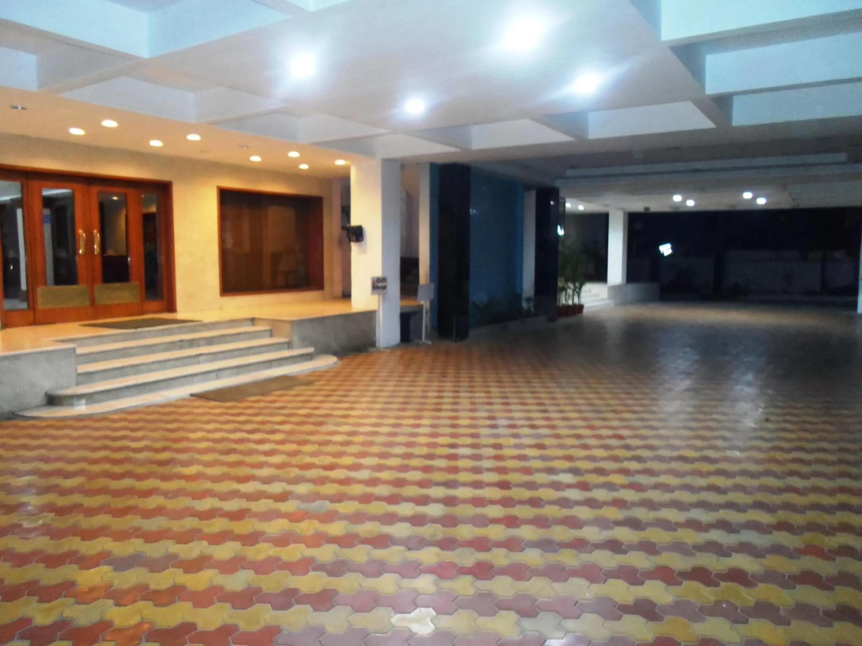 Facade/entrance in Hotel Bhimas Paradise