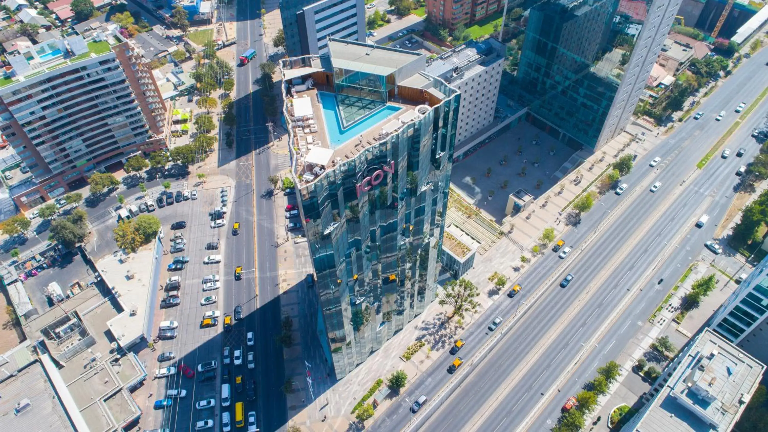 Property building, Bird's-eye View in Icon Hotel