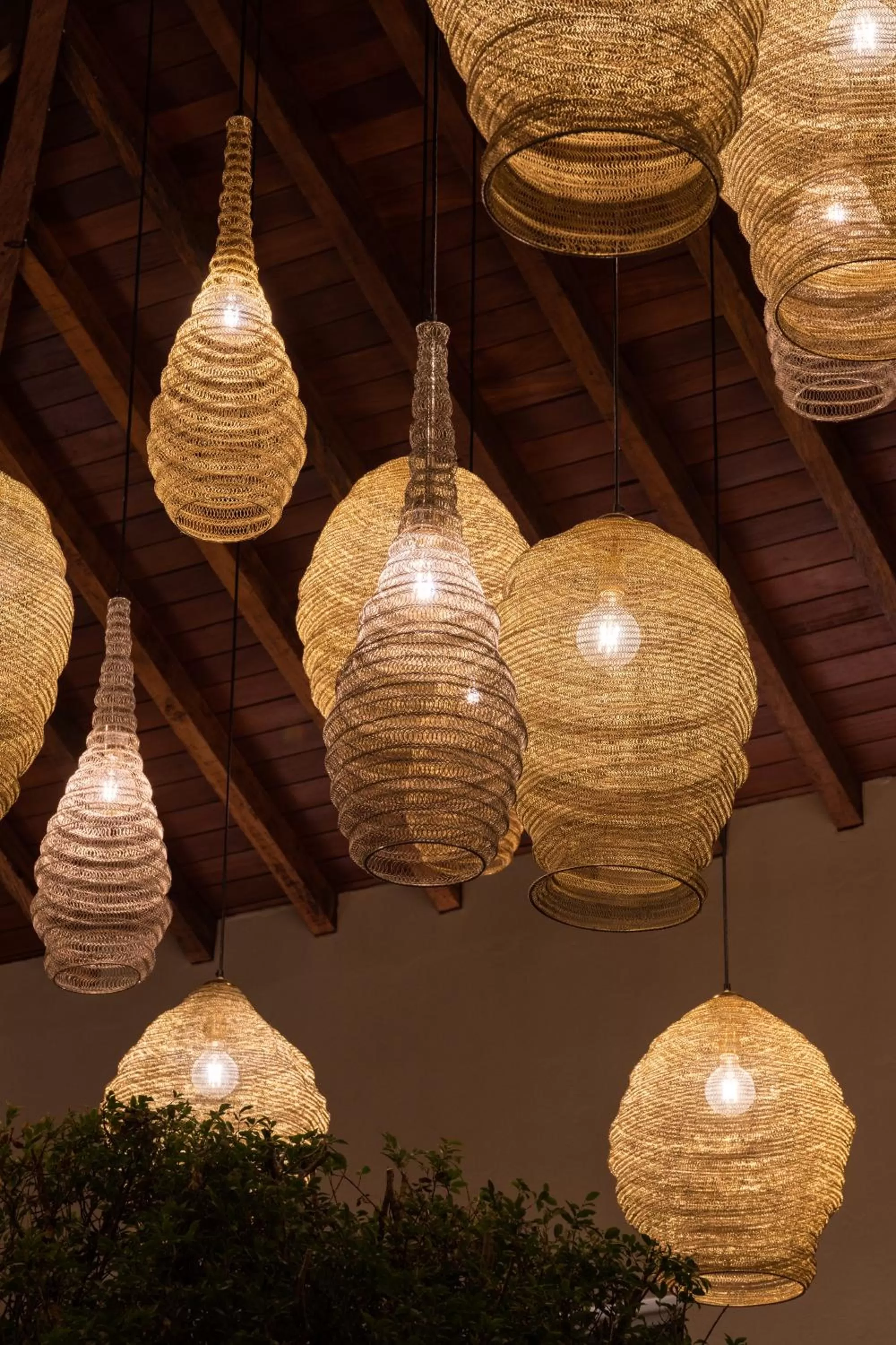 Decorative detail in Tau House