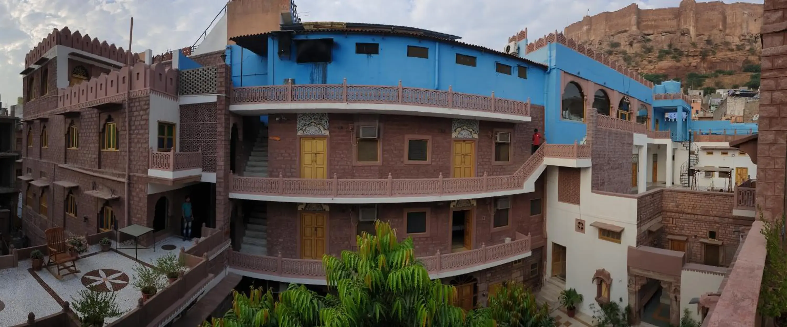 Property Building in Krishna Prakash Heritage Haveli Hotel