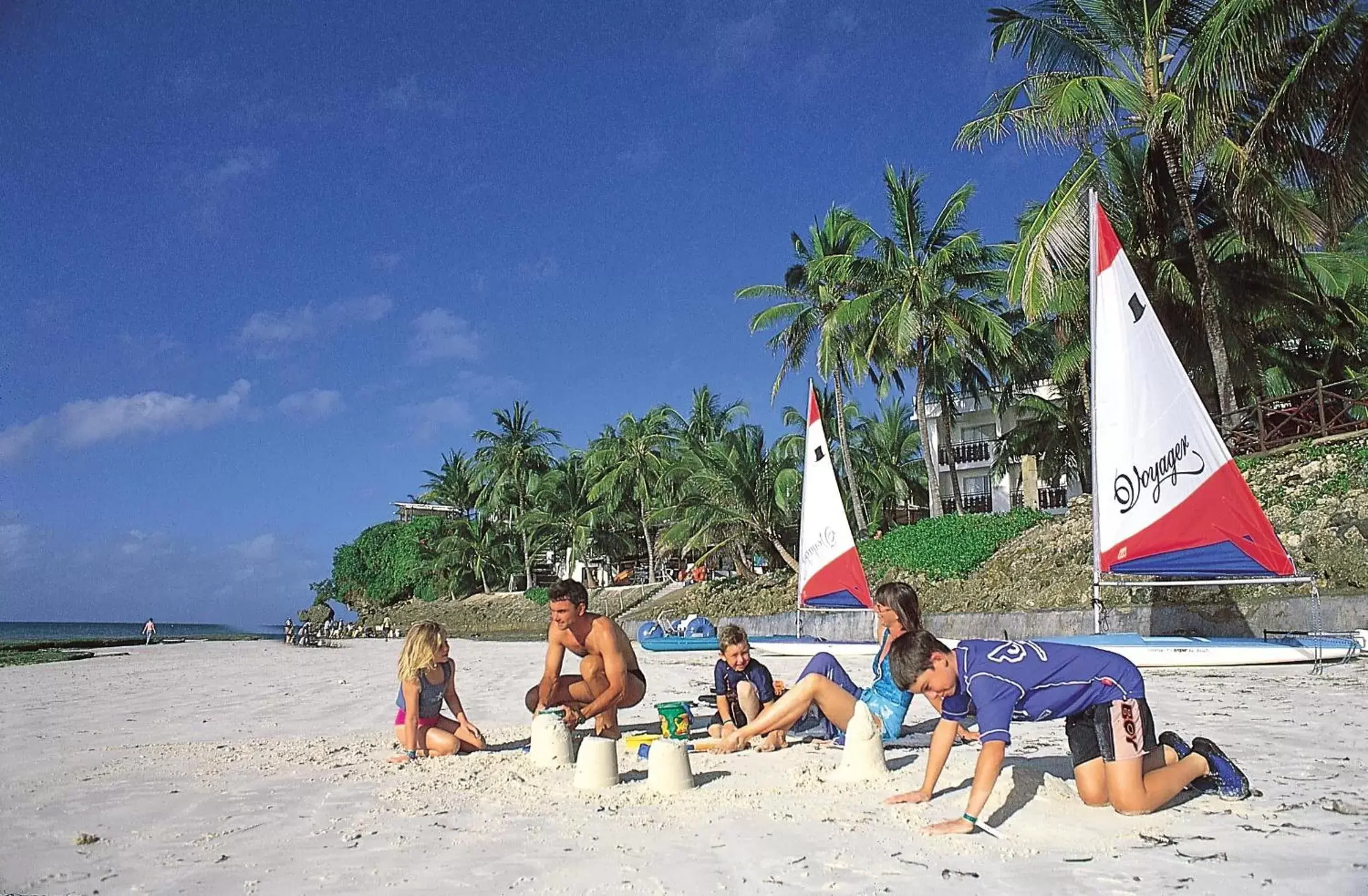 People in Voyager Beach Resort