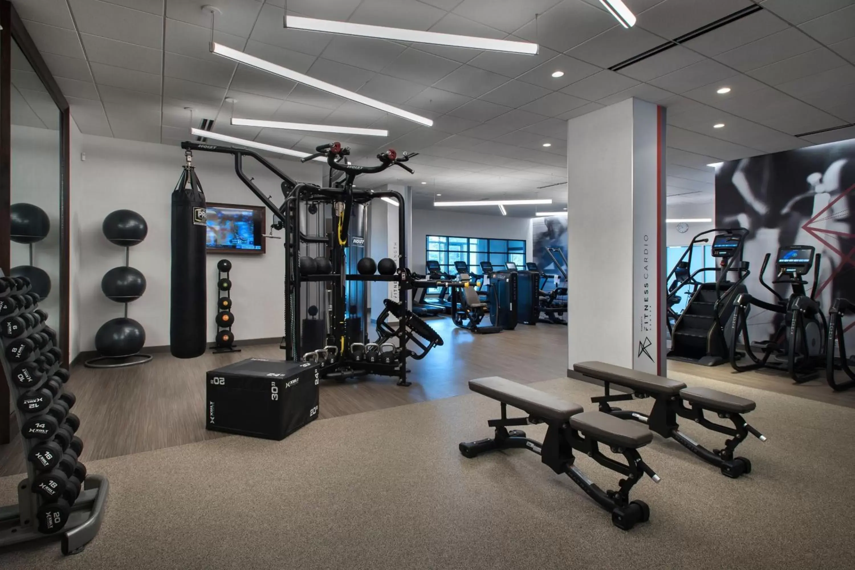 Fitness centre/facilities, Fitness Center/Facilities in Bridgewater Marriott