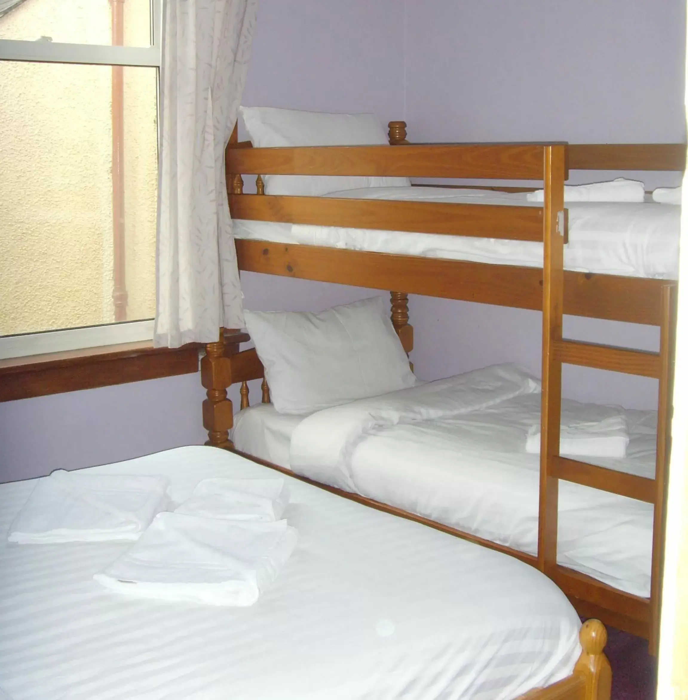 Bed, Bunk Bed in Twin Lions Hotel