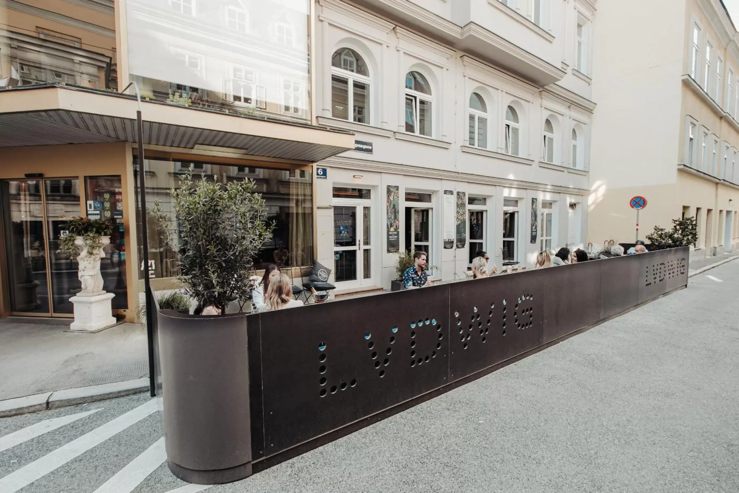 Property building in Hotel Beethoven Wien