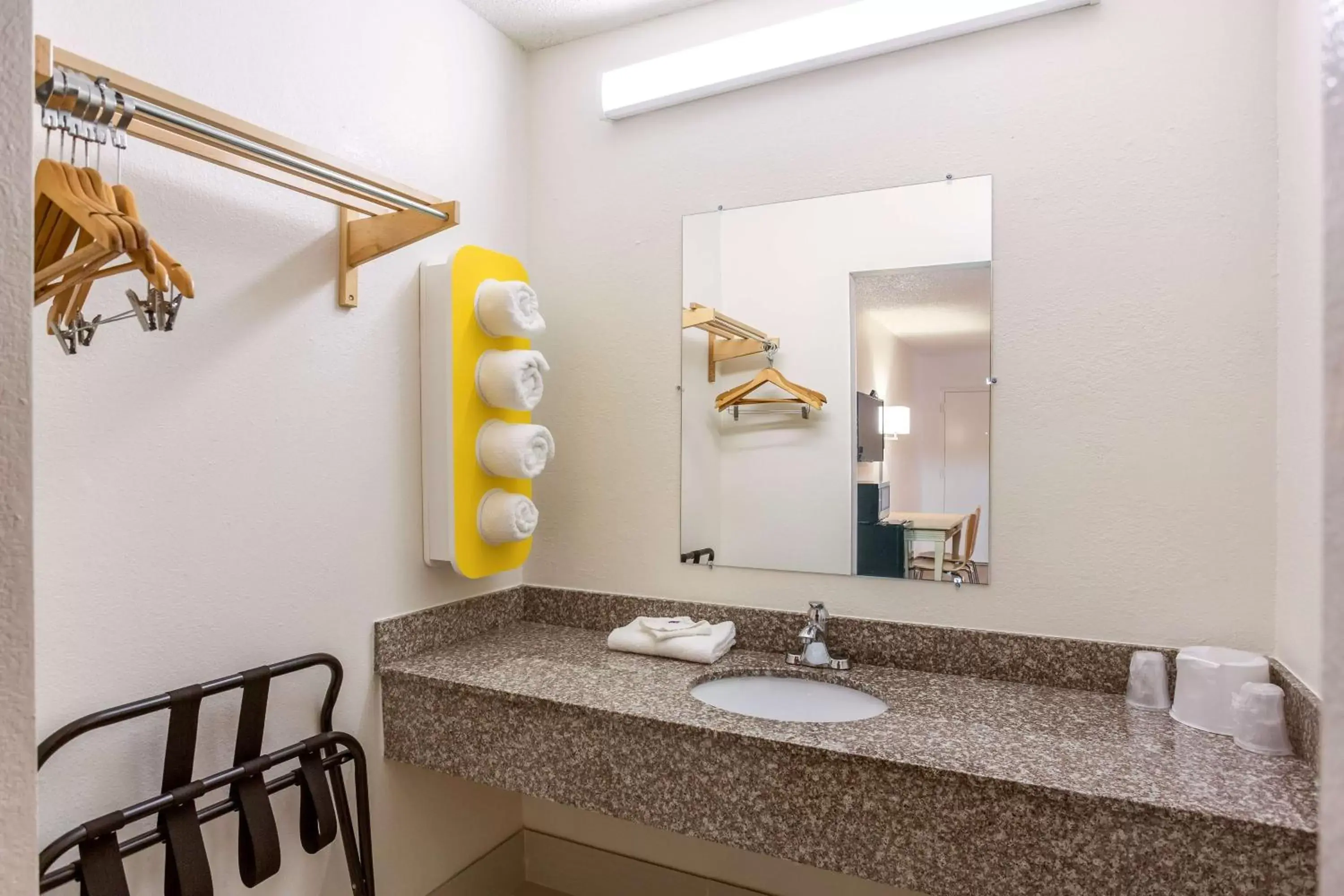 Bathroom in Motel 6-Macclenny, FL