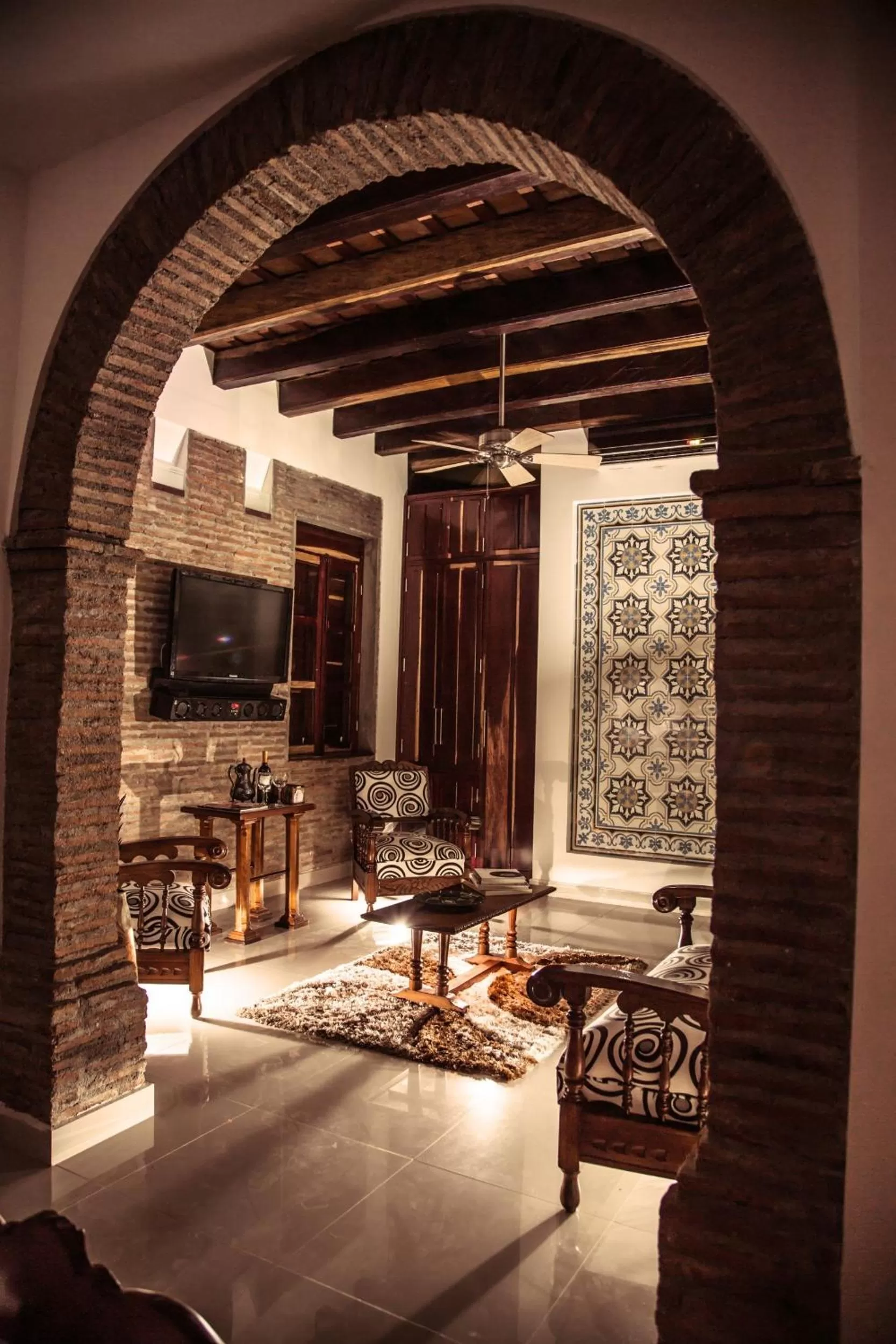 Decorative detail in Casa de Isabella, a Kali Hotel