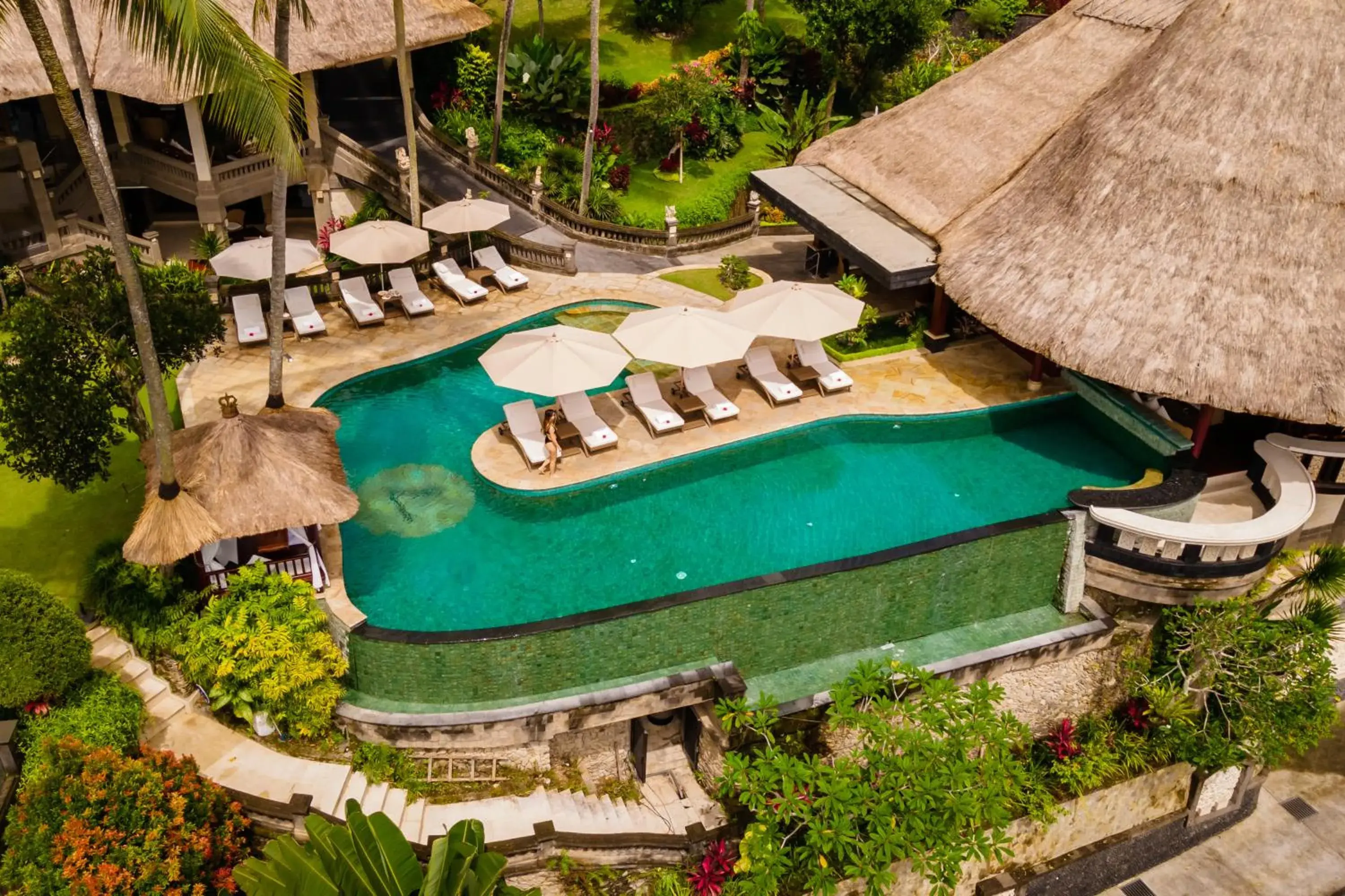 Swimming pool, Pool View in Viceroy Bali