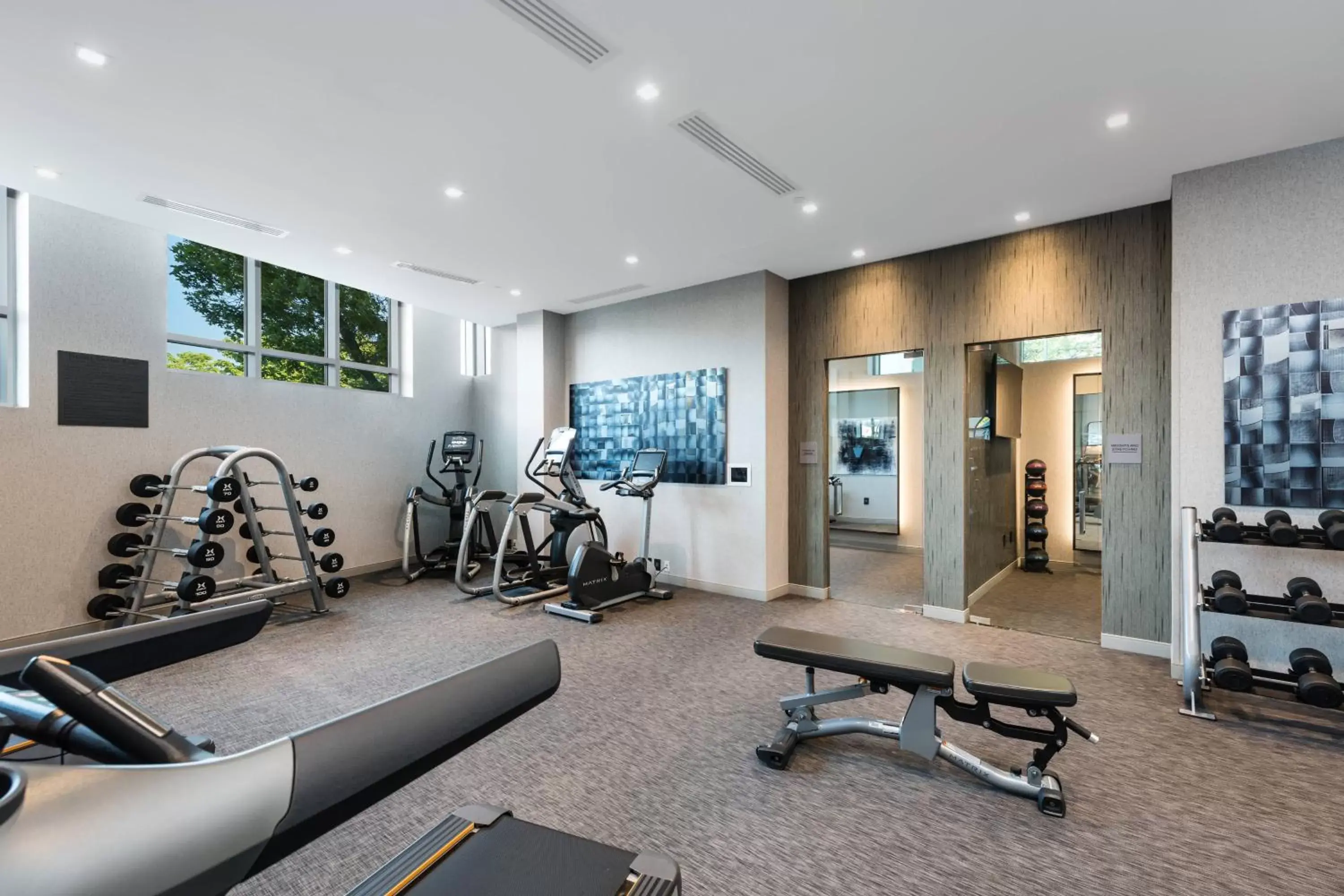 Fitness centre/facilities, Fitness Center/Facilities in AC Hotel by Marriott Boston Cleveland Circle