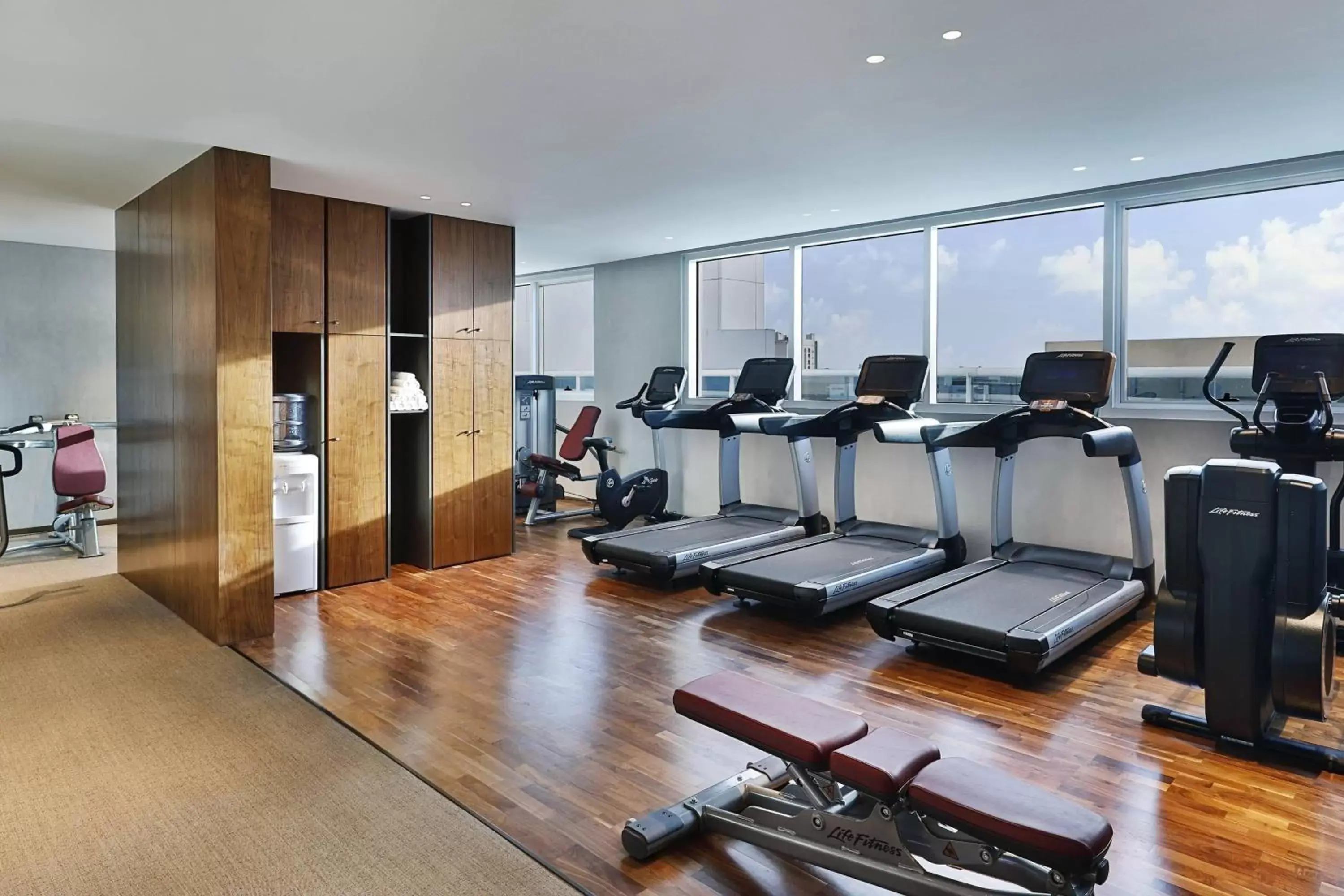 Fitness centre/facilities, Fitness Center/Facilities in Courtyard by Marriott Dubai, Al Barsha