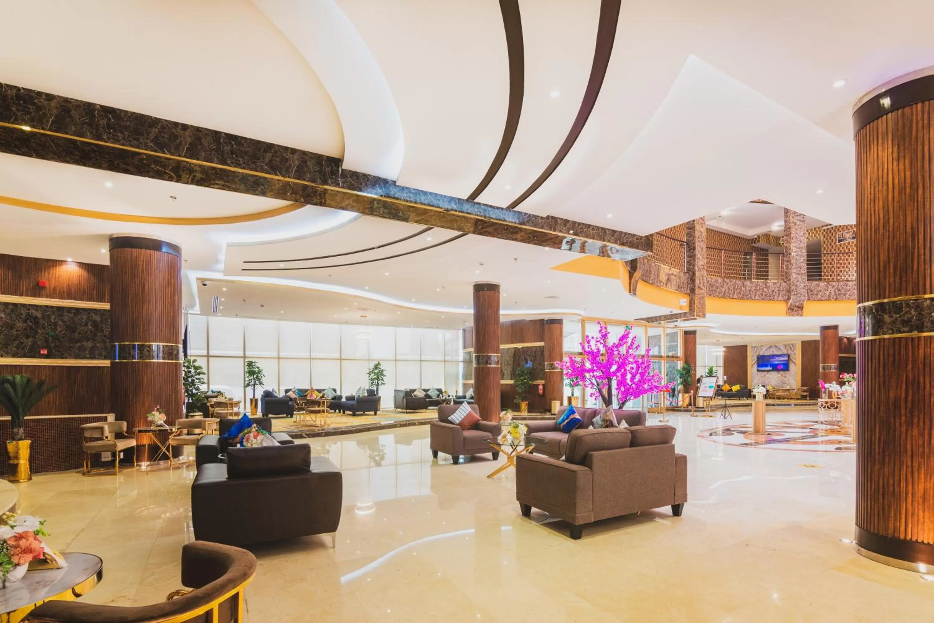 Lobby or reception in Golden Ship Hotel