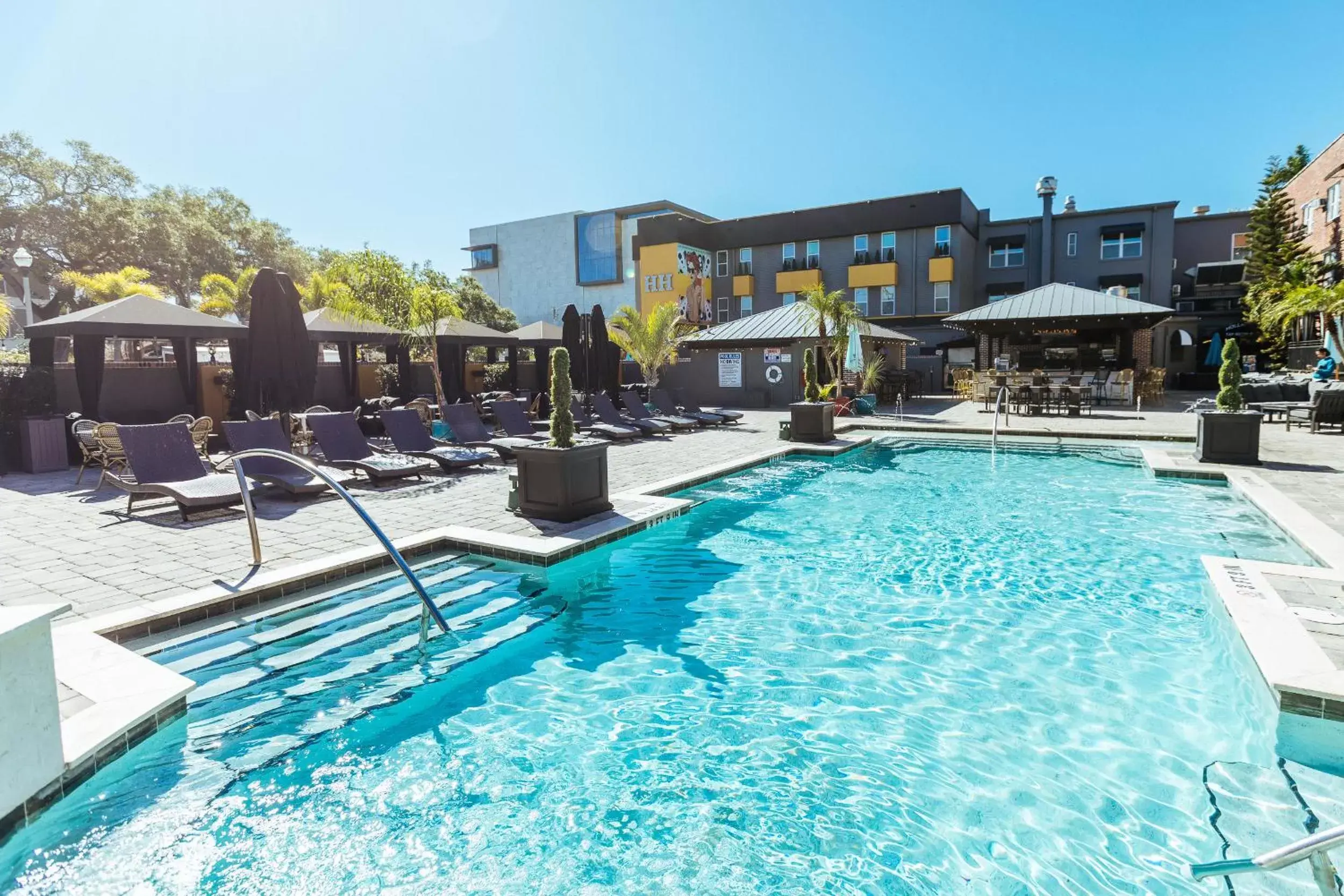 Swimming Pool in Hollander Hotel - Downtown St. Petersburg