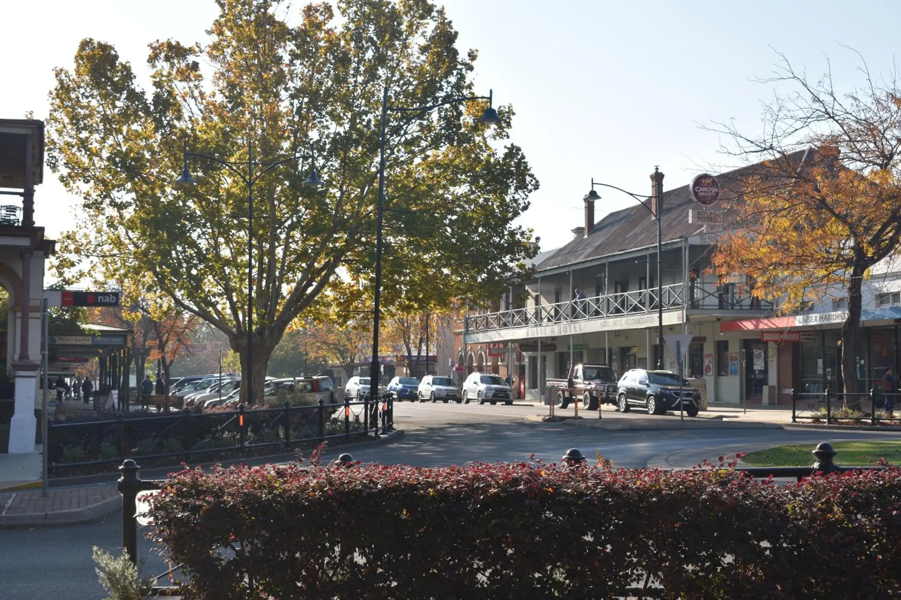 People in Tumut Farrington motel