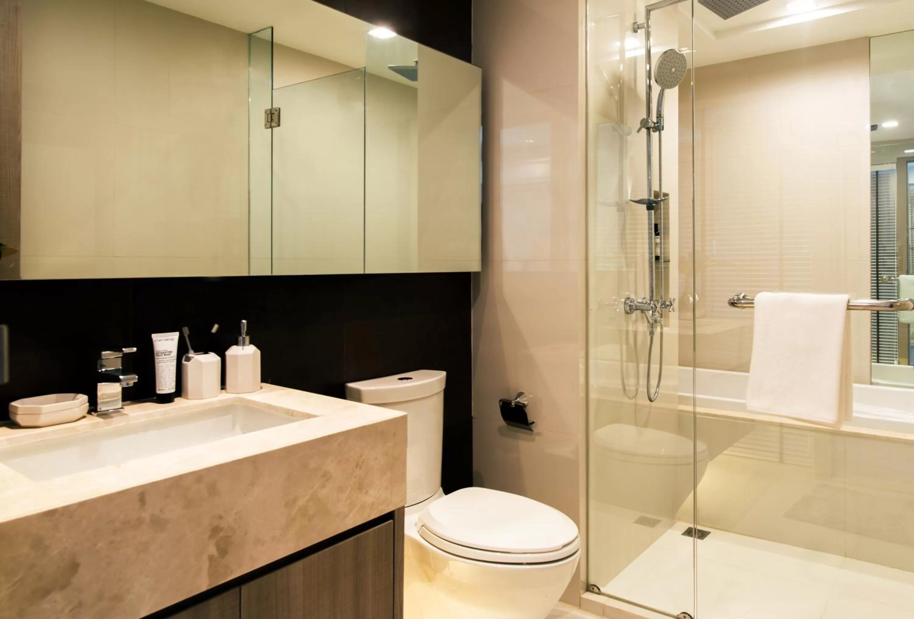 Bathroom in Somerset Ekamai Bangkok