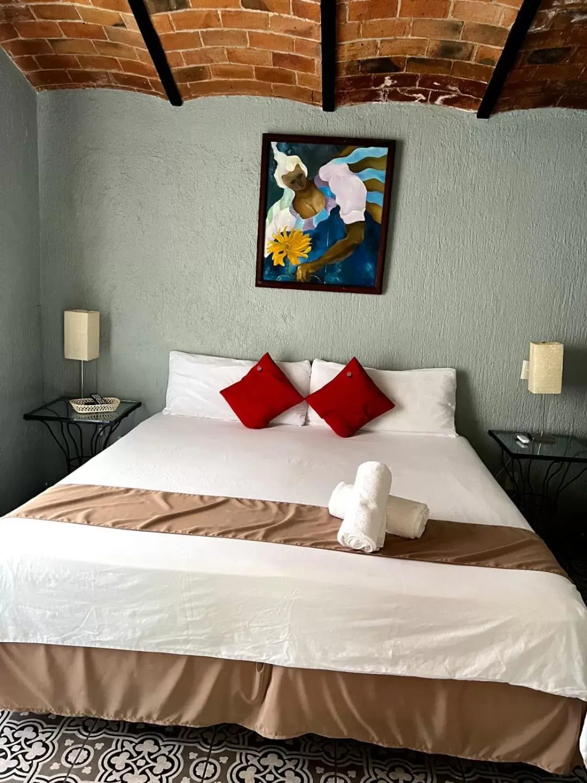 Bedroom, Bed in Hotel Villas Ajijic, Ajijic Chapala Jalisco