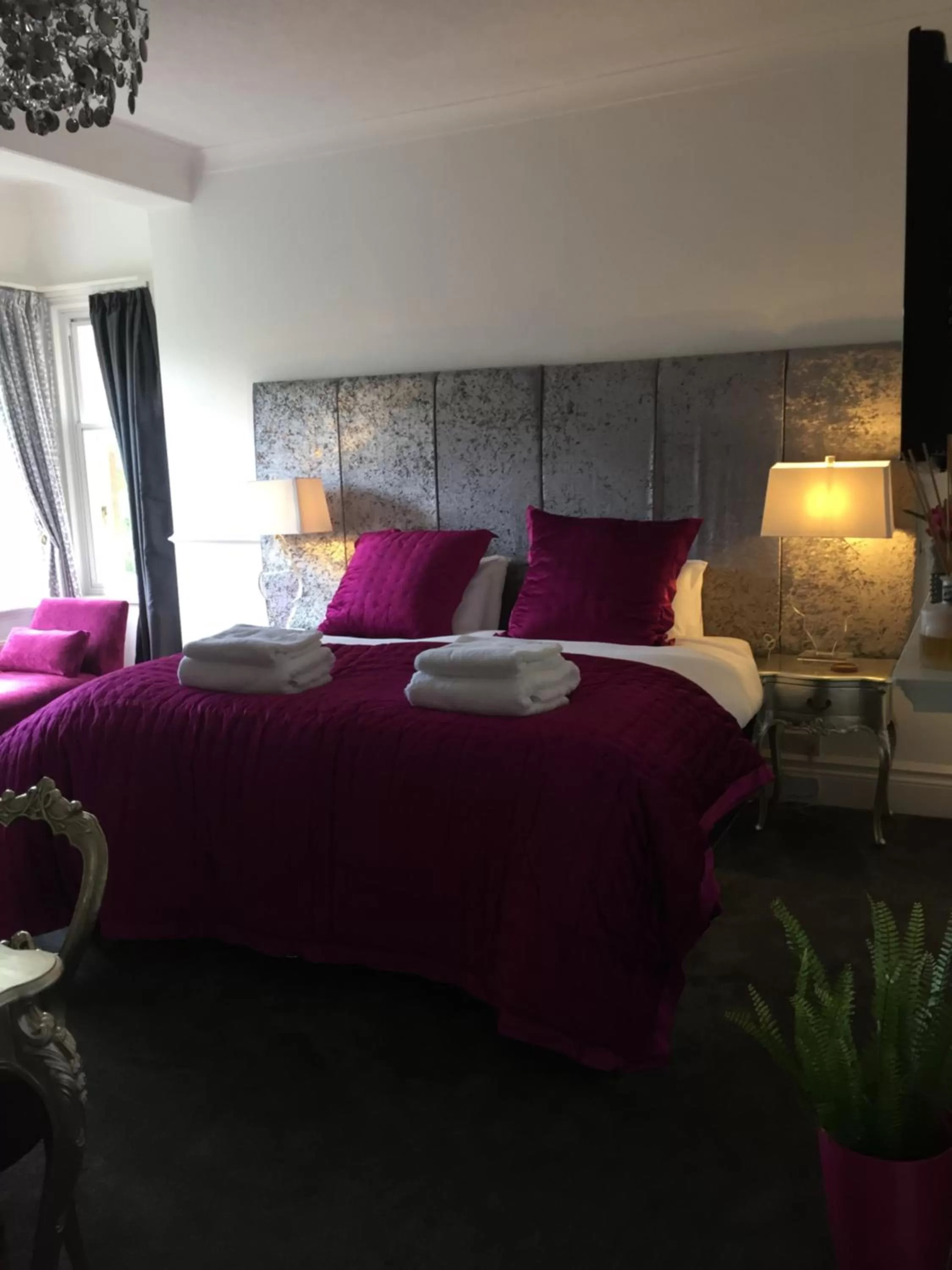 Bed in Copper Beech House