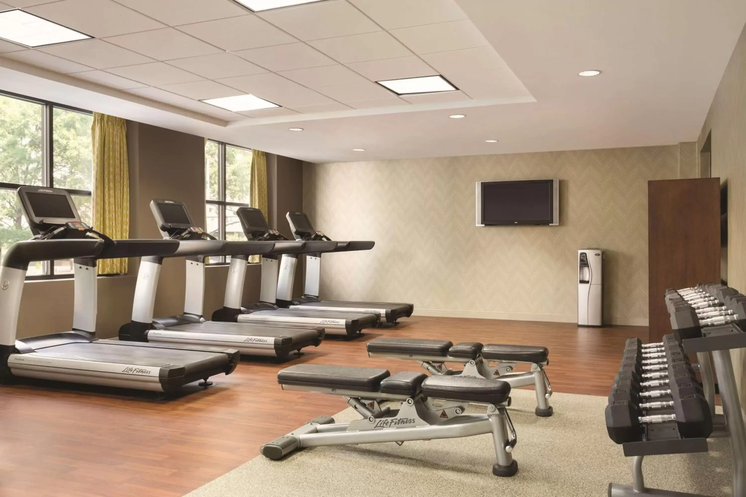 Fitness centre/facilities, Fitness Center/Facilities in The American Hotel Atlanta Downtown-a Doubletree by Hilton