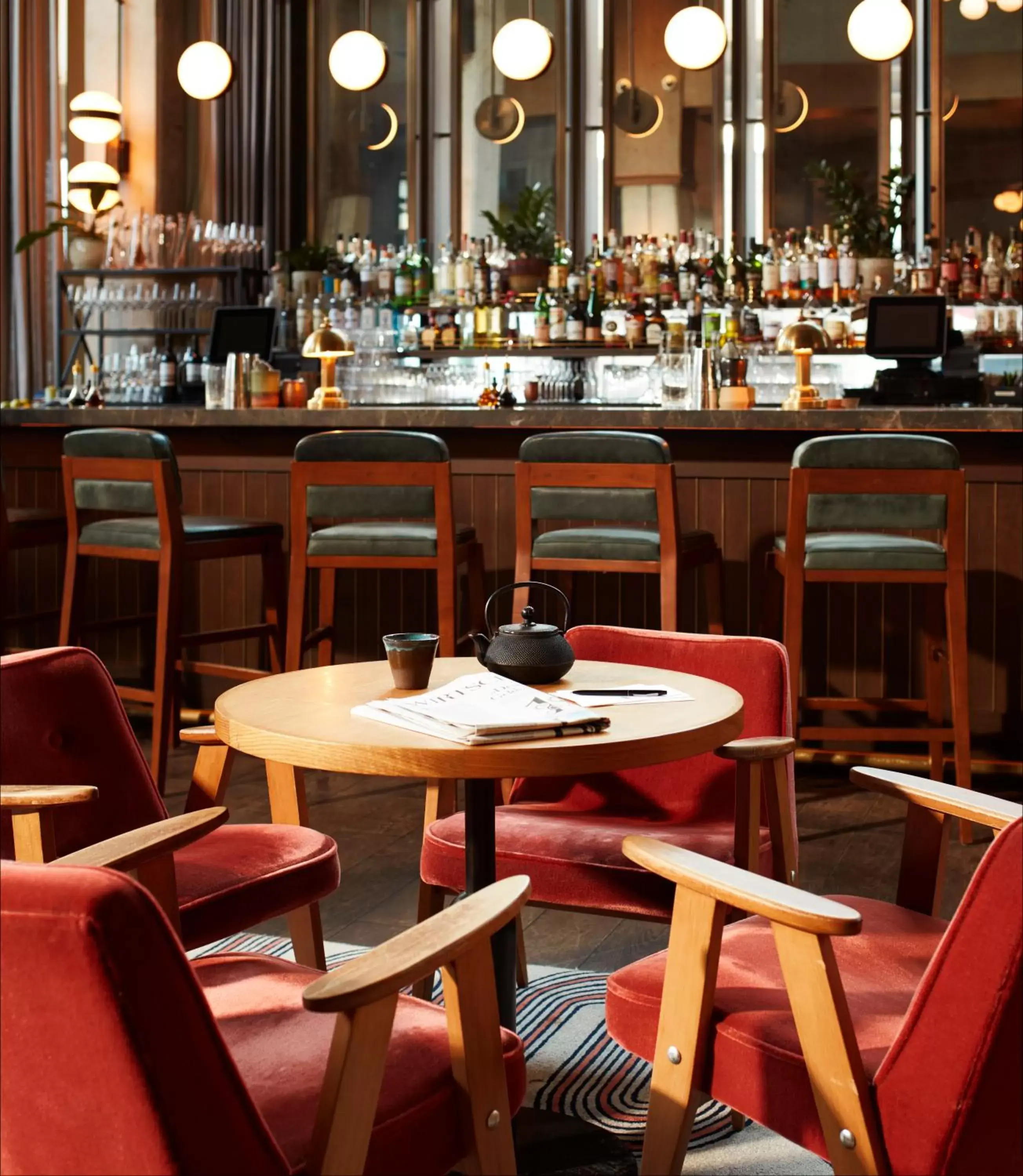 Lounge or bar in The Hoxton, Chicago Lounge or bar in The Hoxton, Chicago