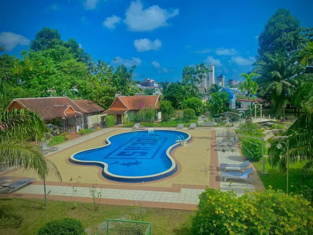 Swimming pool, Pool View in Don Bosco Hotel School