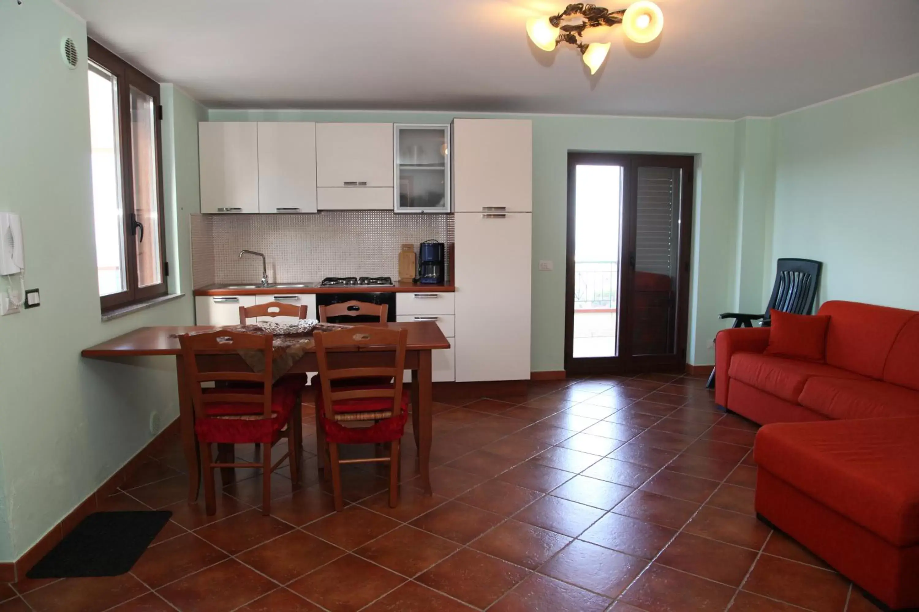 Living room, Dining Area in Appartamenti Anzà