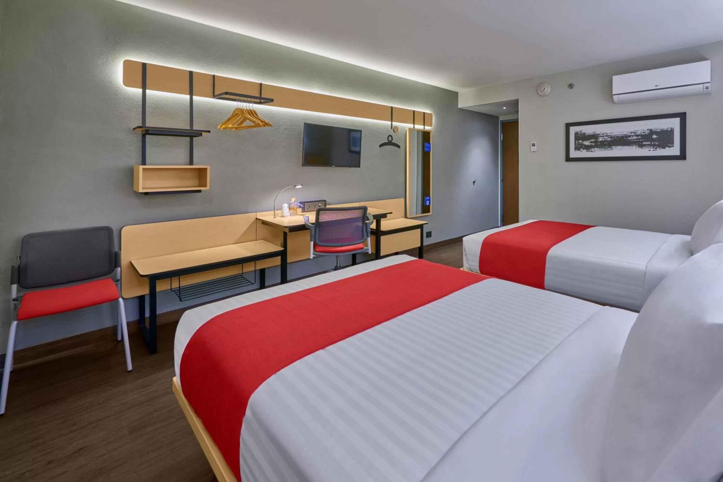 Bedroom, Bed in City Express by Marriott Hermosillo Expo