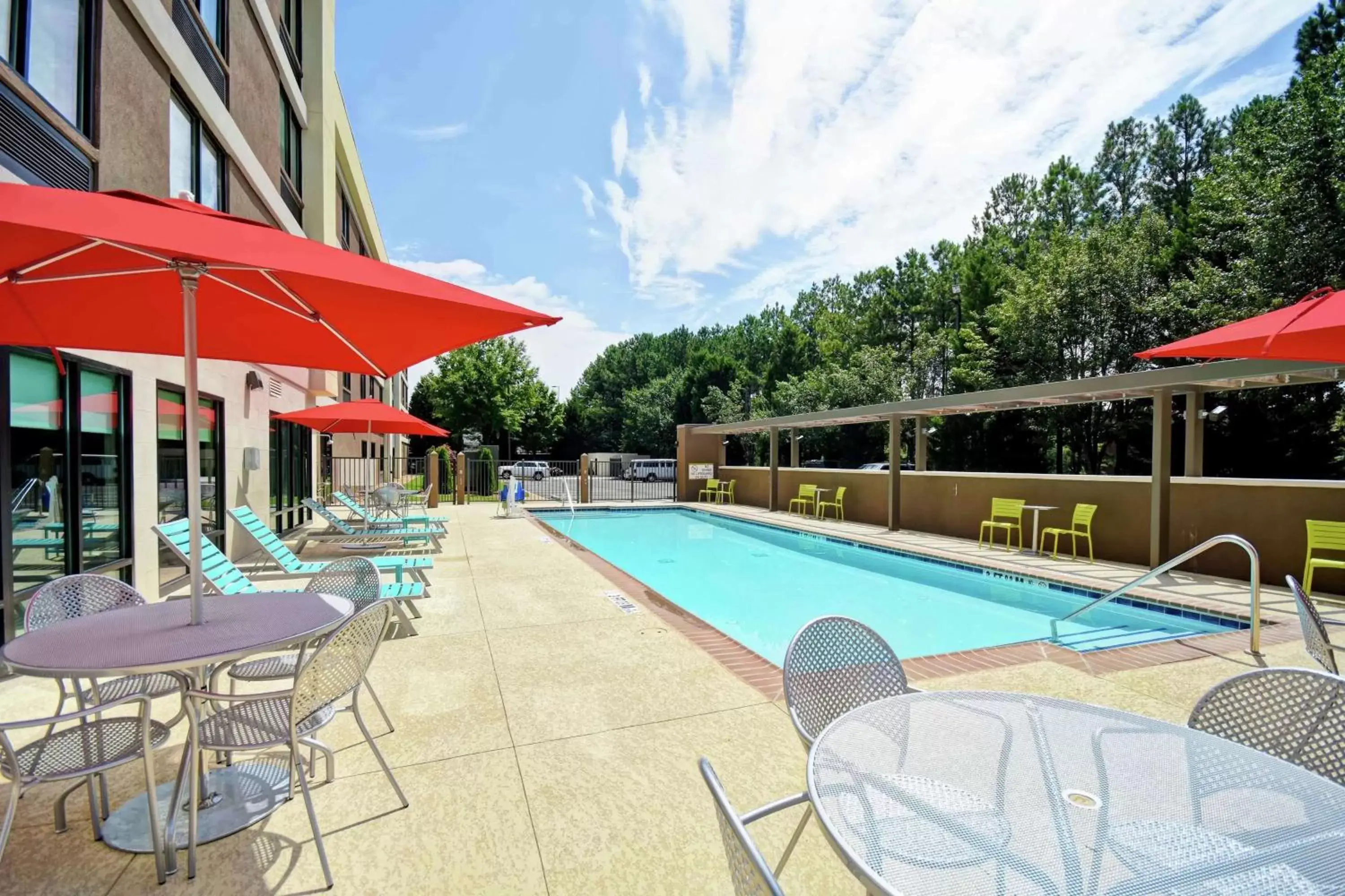 Pool view, Swimming Pool in Home2 Suites by Hilton Atlanta Norcross