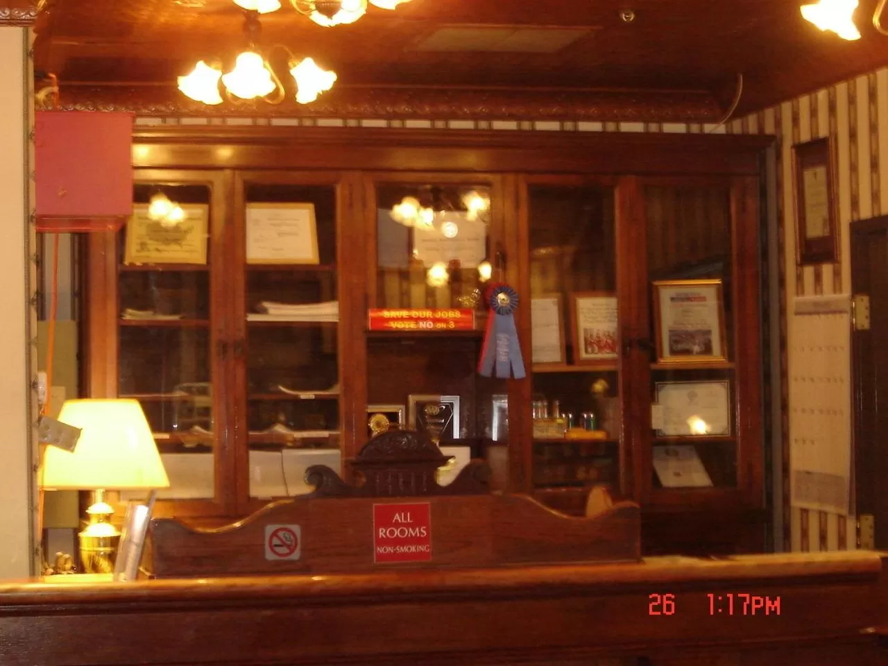 Decorative detail in Tonopah Station Hotel and Casino