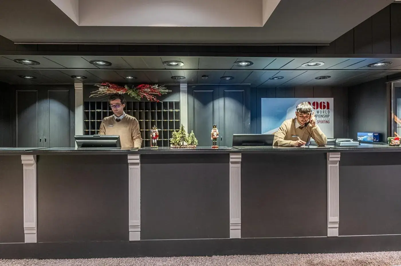 Lobby or reception in Hotel Sporting Lobby or reception in Hotel Sporting