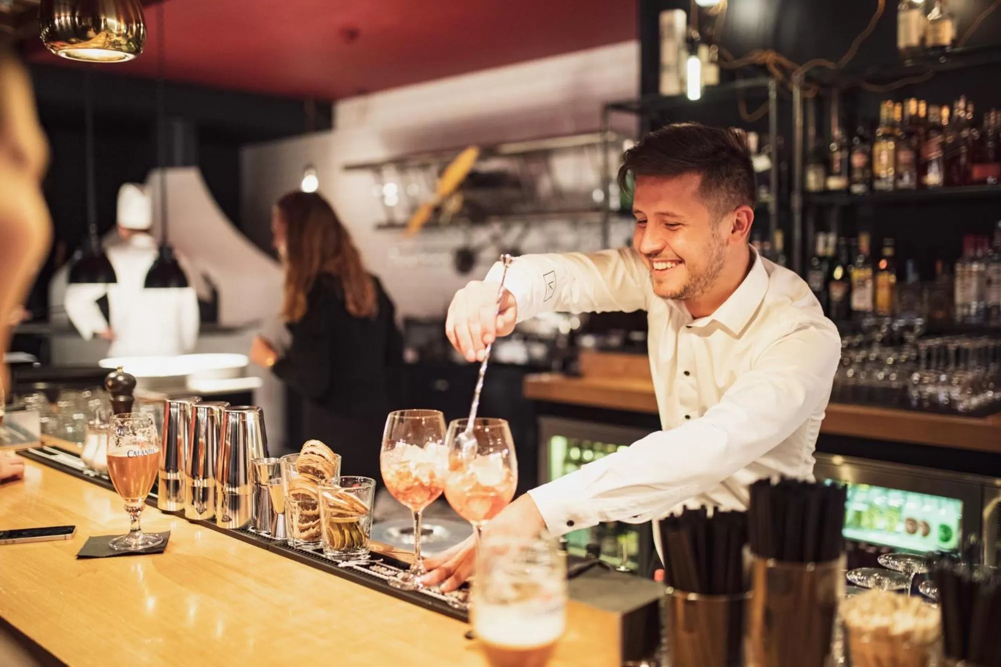 Lounge or bar in Kurhaus Lenzerheide