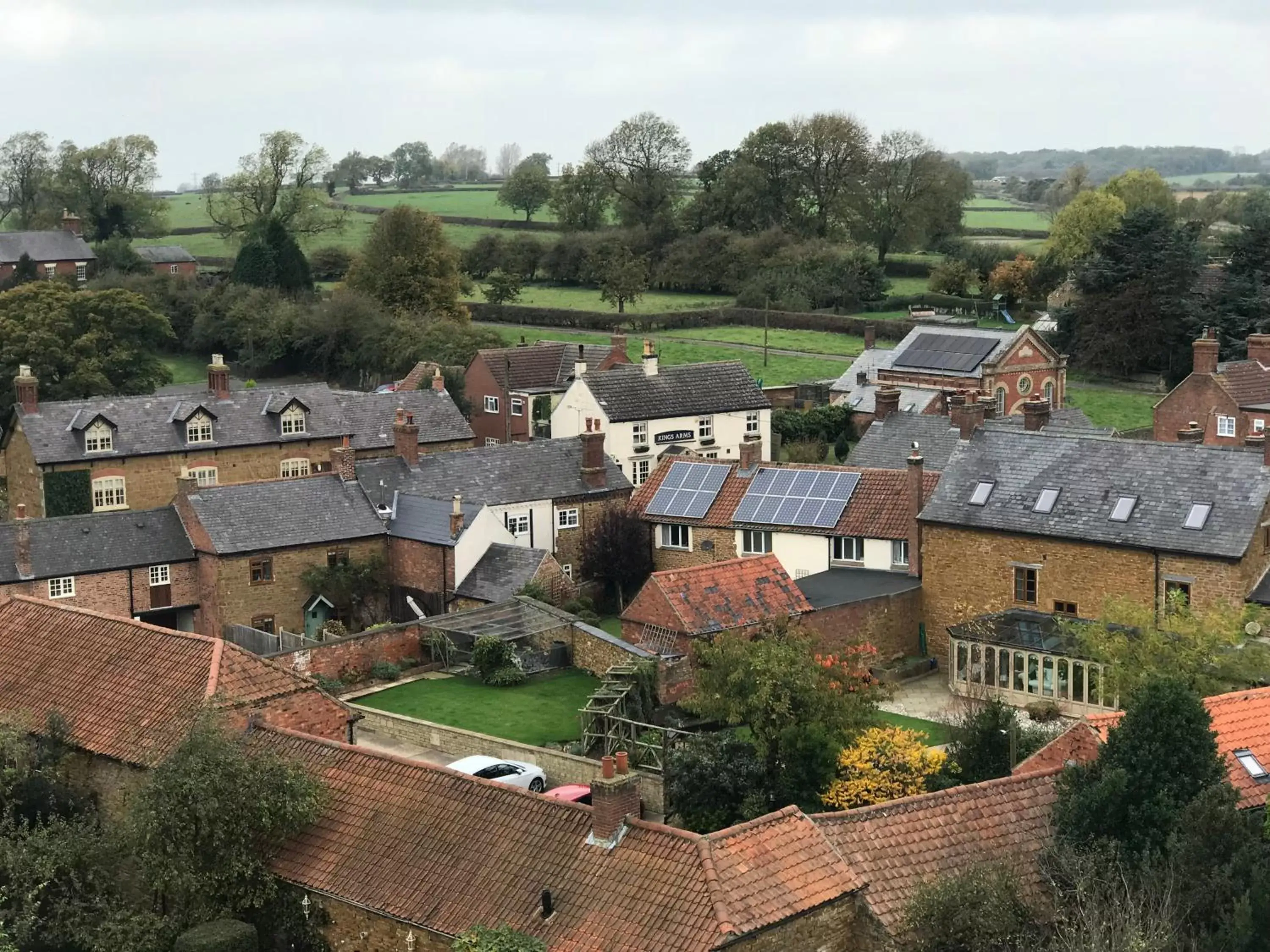 Bird's-eye View in The Kings Arms (Scalford)