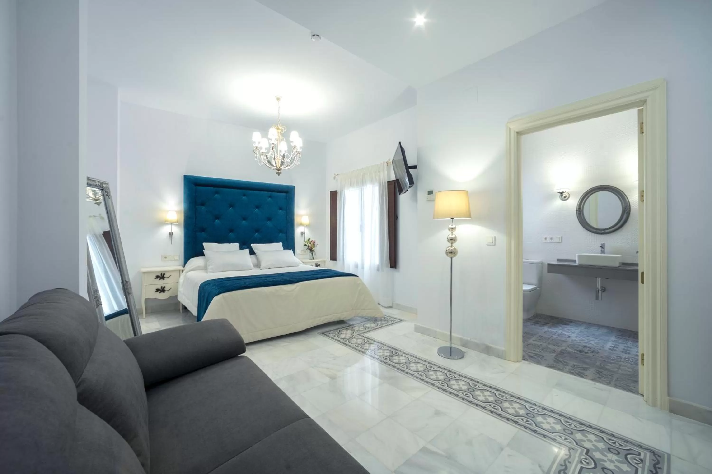 Bed in Hotel boutique Palacio de la Veracruz