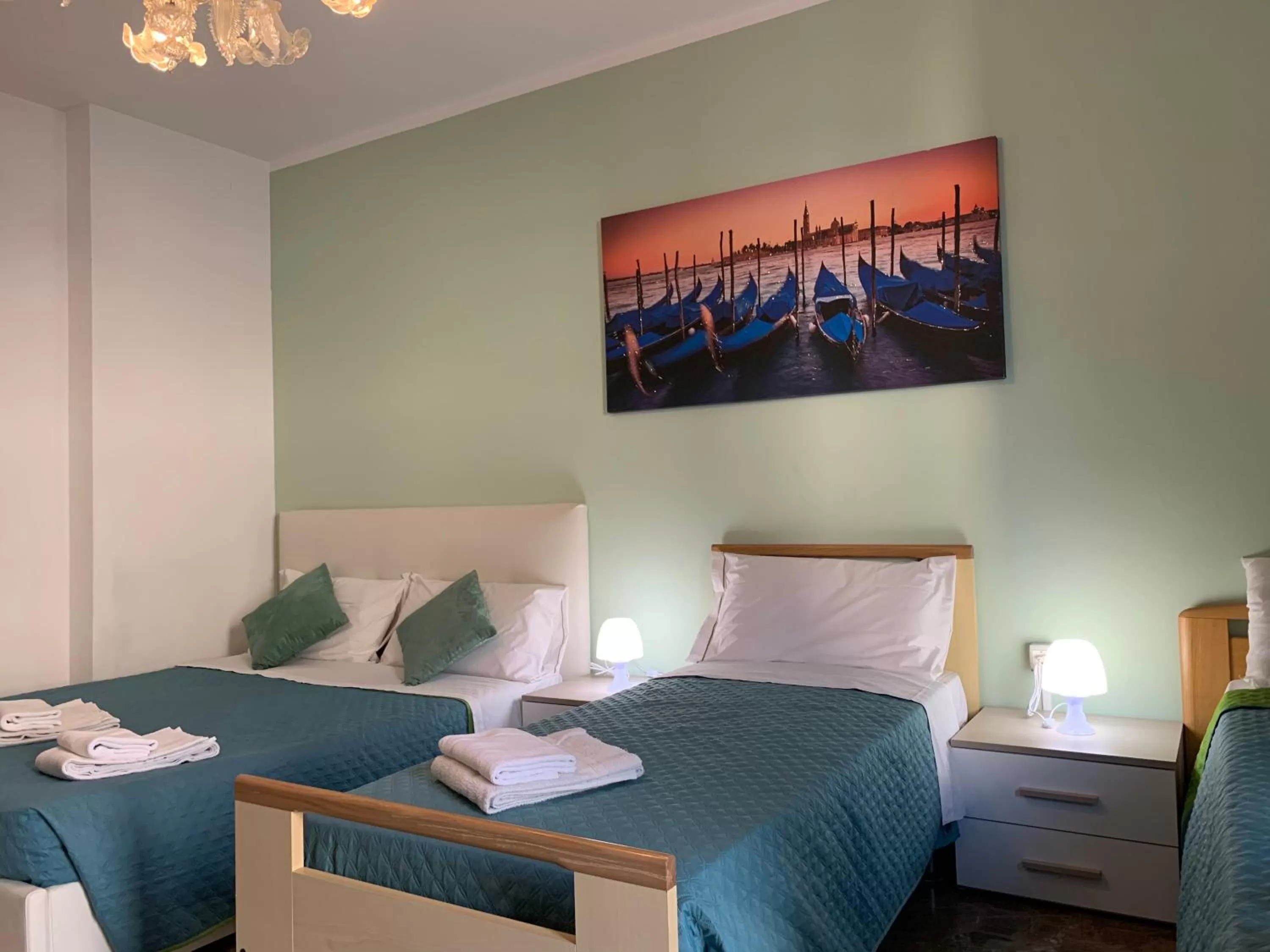 Bed in VENICE NIGHT APPARTMENT