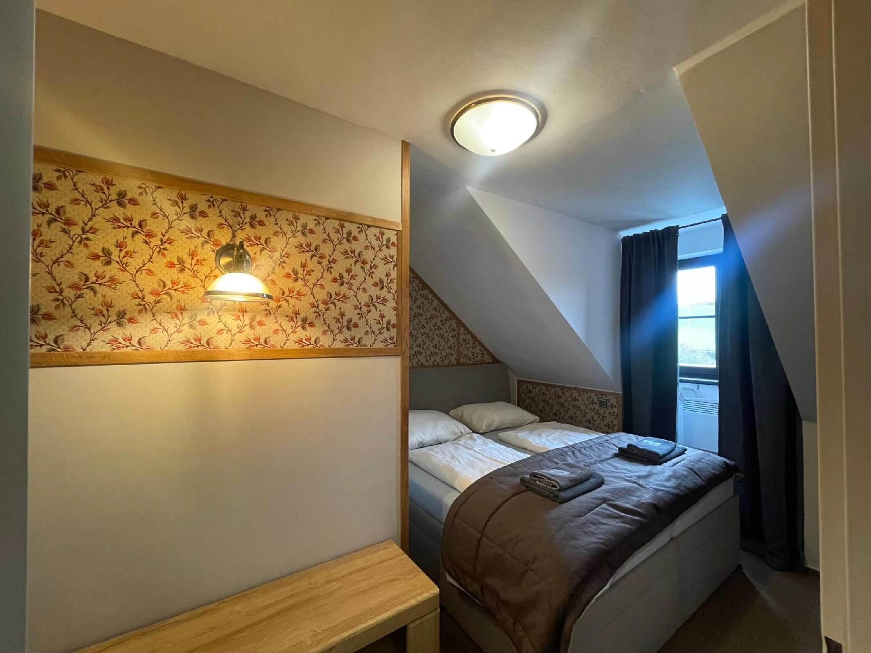 Bed in Hotel Veveří