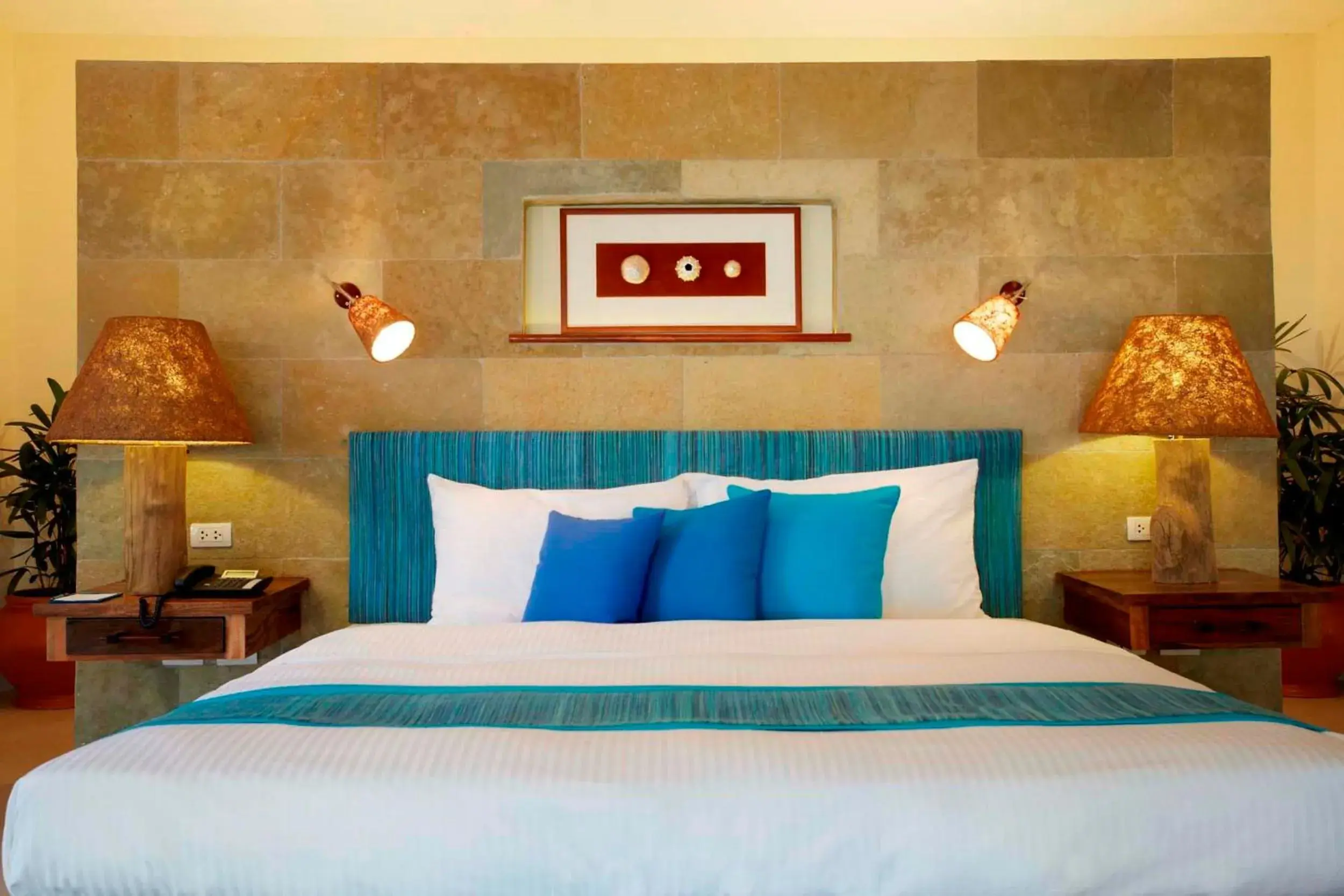 Bedroom, Bed in Bluewater Sumilon Island Resort Bedroom, Bed in Bluewater Sumilon Island Resort