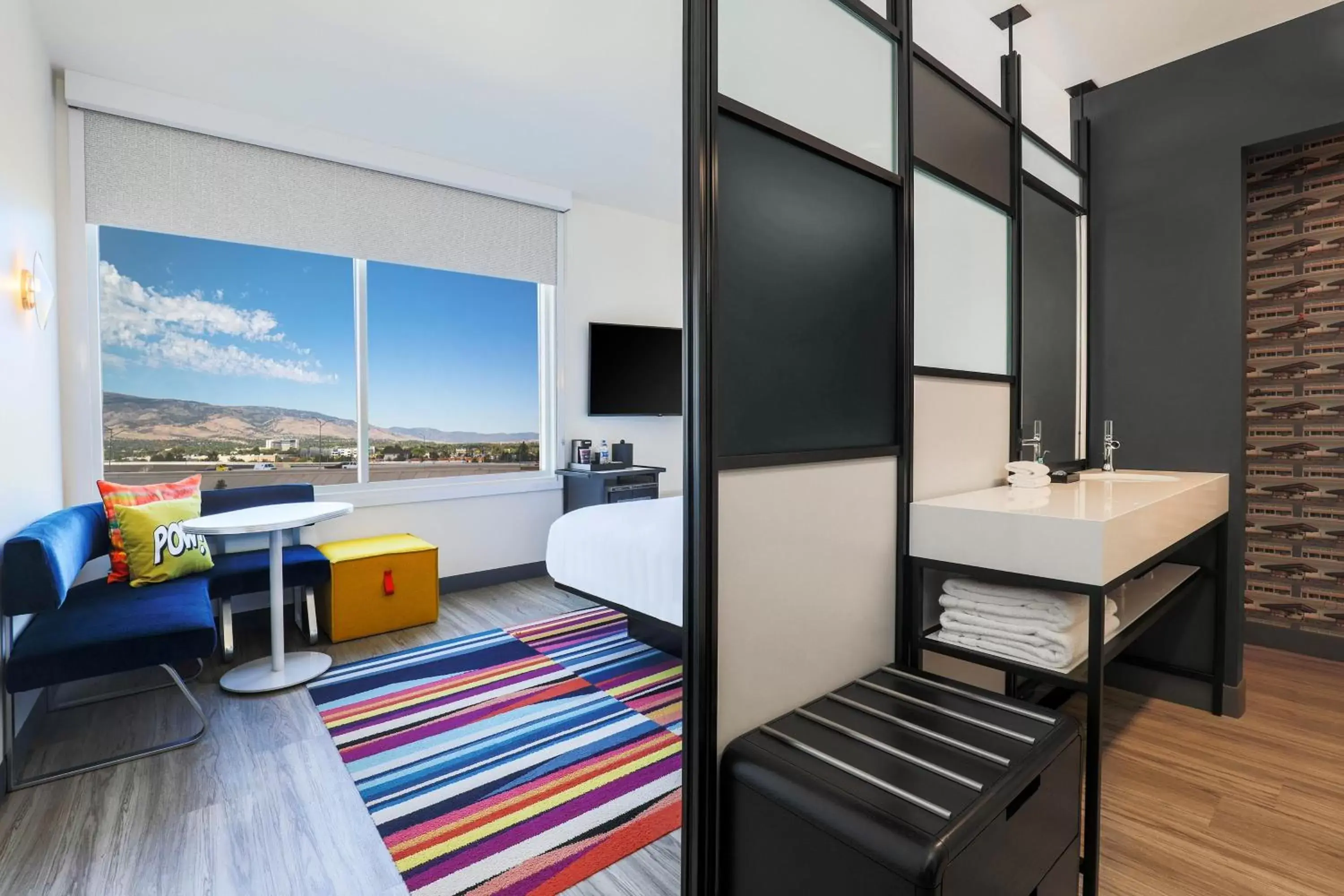 Photo of the whole room, Bathroom in Aloft by Marriott Reno Tahoe International Airport